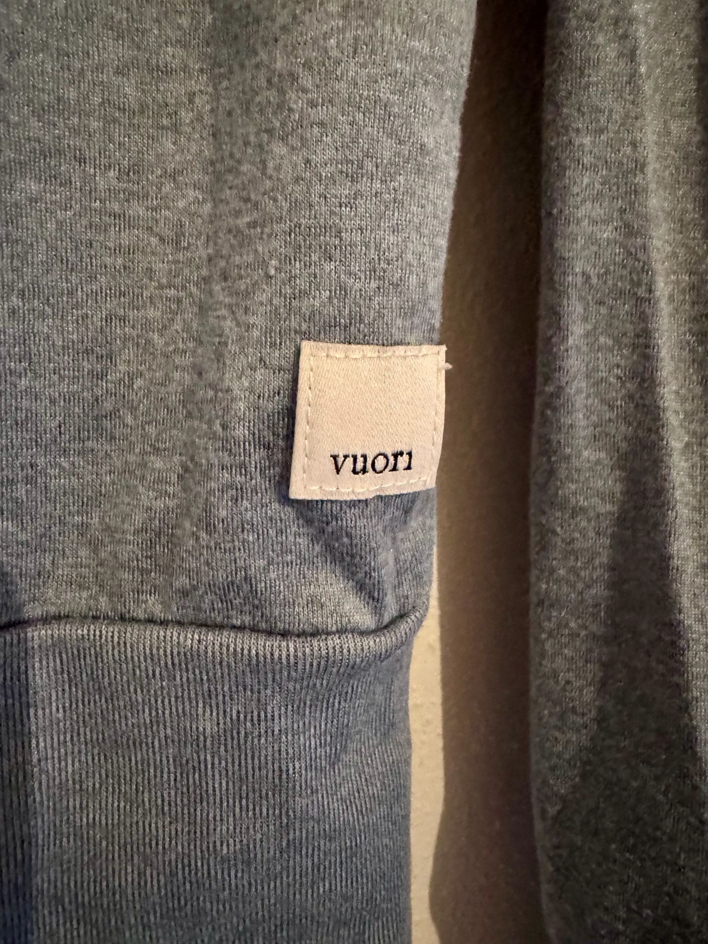 Vuori Daydream Long Sleeve Size S Blue/Grey Long Sleeve Top 6