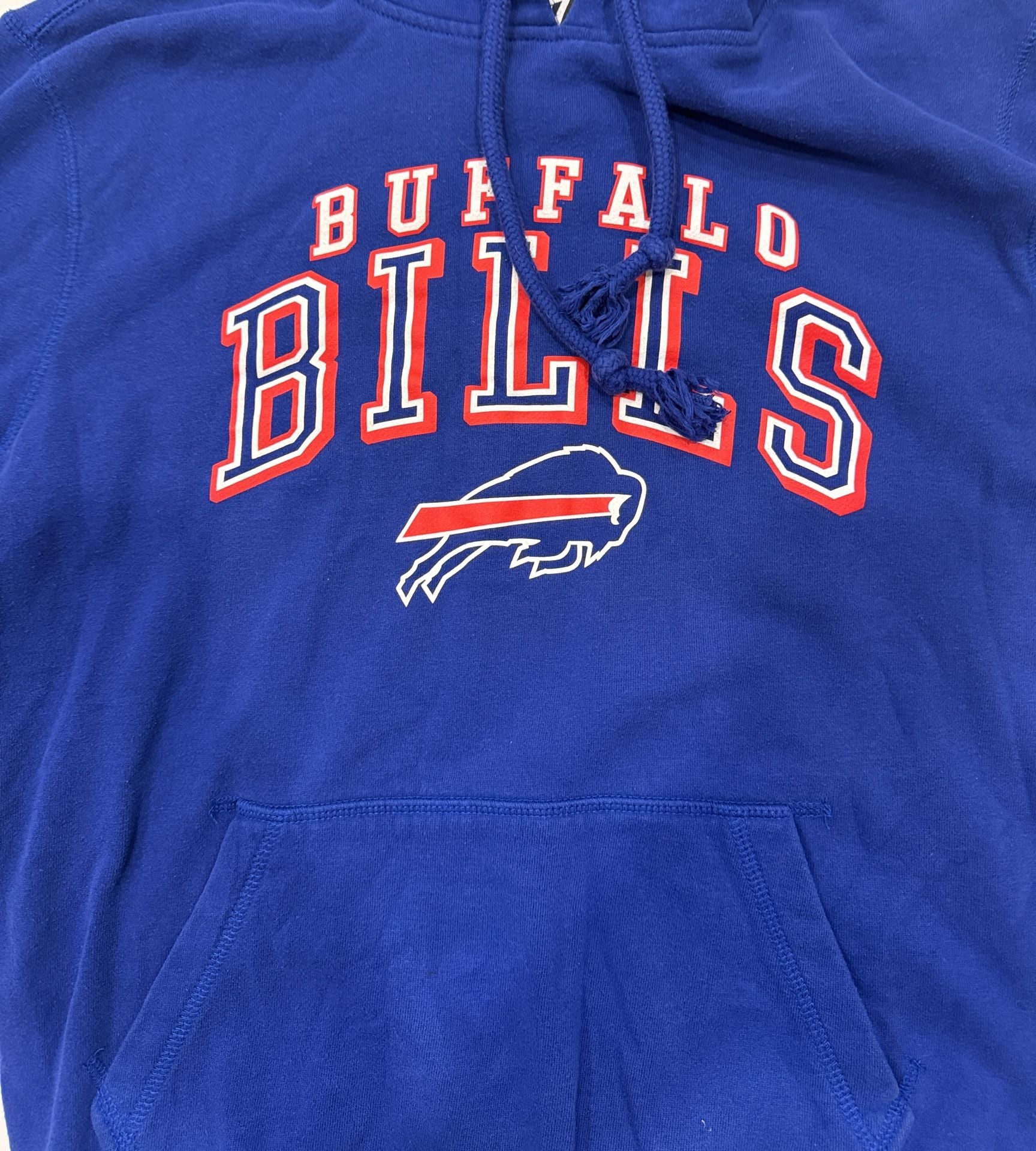 '47 Buffalo Bills Hoodie Size Large Blue NFL Football Sweatshirt 3