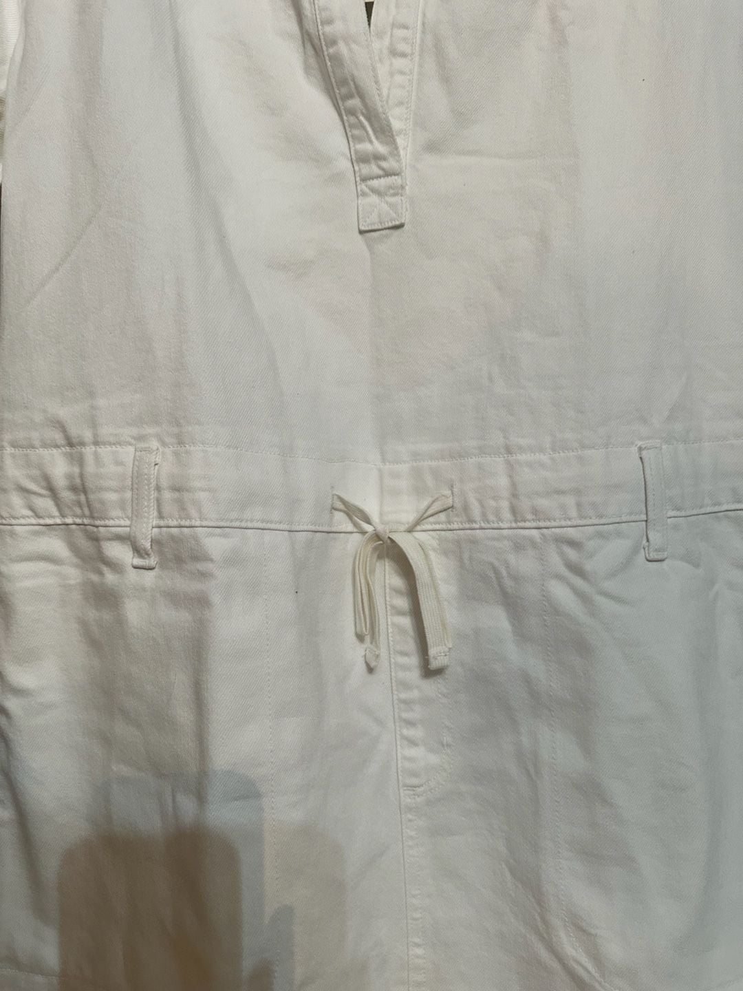 Universal Thread Denim Mini Dress Size XXL White Short Sleeve Dress 3