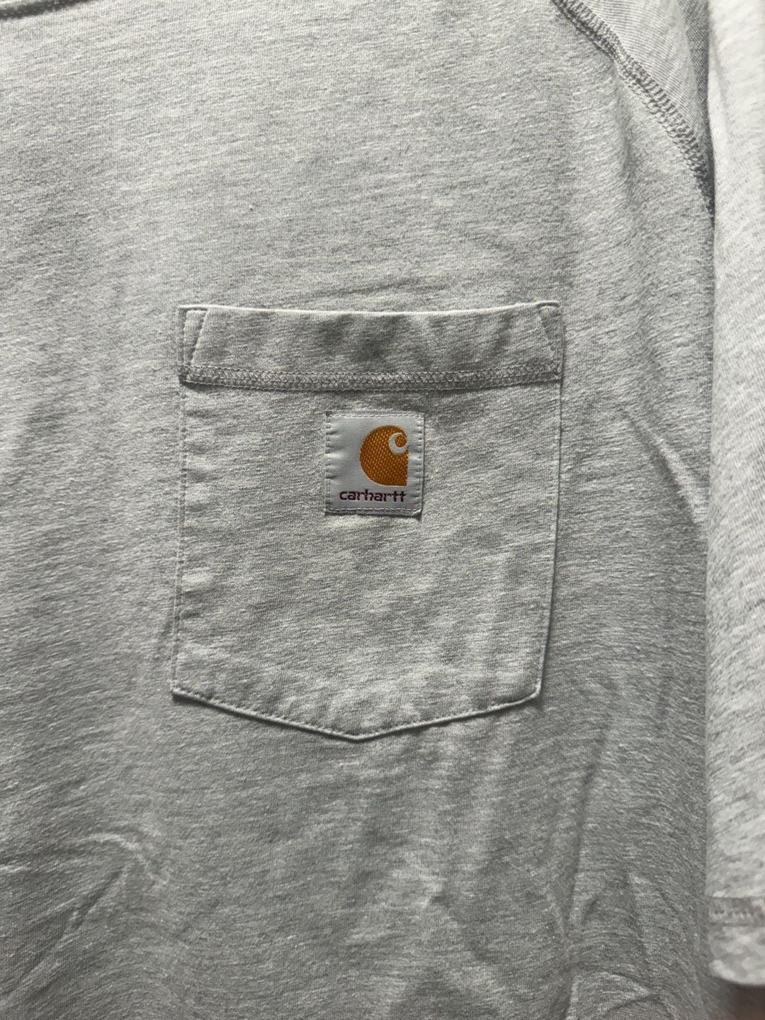 Carhartt Force Relaxed Fit Pocket T-Shirt Size 2XL Grey Short Sleeve 5