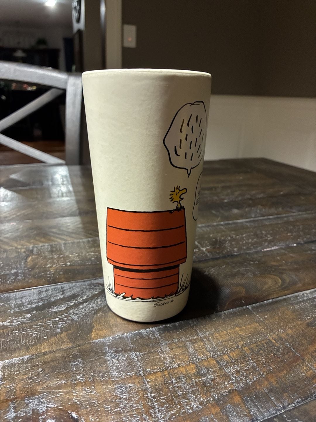 Hallmark Peanuts Snoopy Wrong Side Of The Doghouse Coffee Mug 3