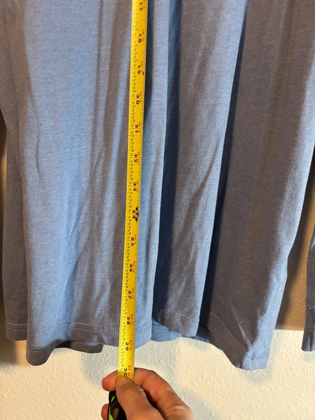 Weatherproof Vintage Long Sleeve Henley Size XL Blue Cotton Blend 9