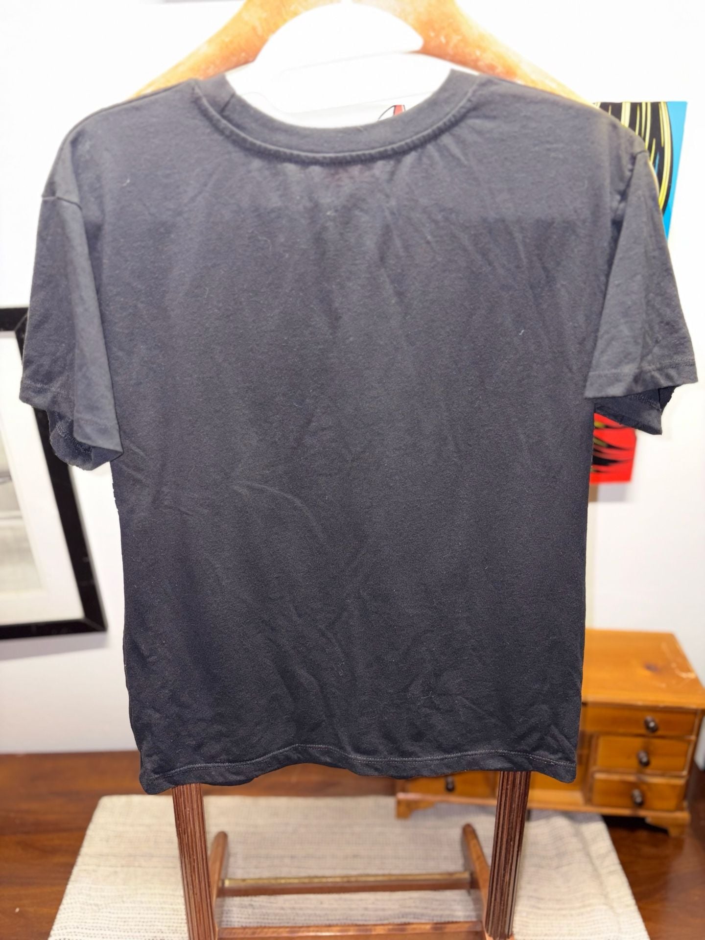 Harry Potter Hogwarts Houses Graphic T-Shirt Size L 10/12 Black 8