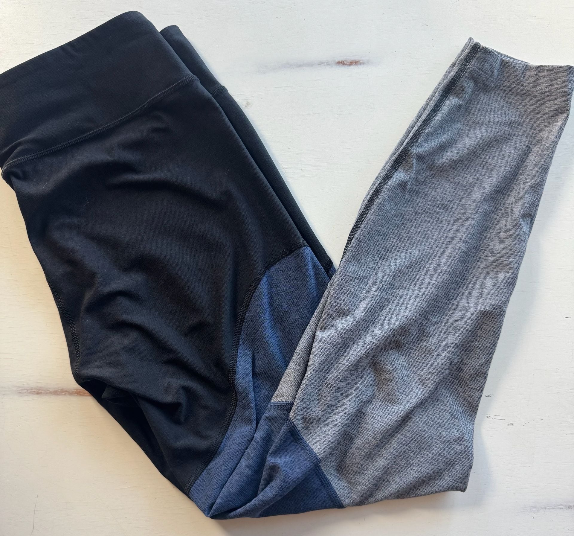 Outdoor Voices Leggings Size L Colorblock Athletic Pants 2