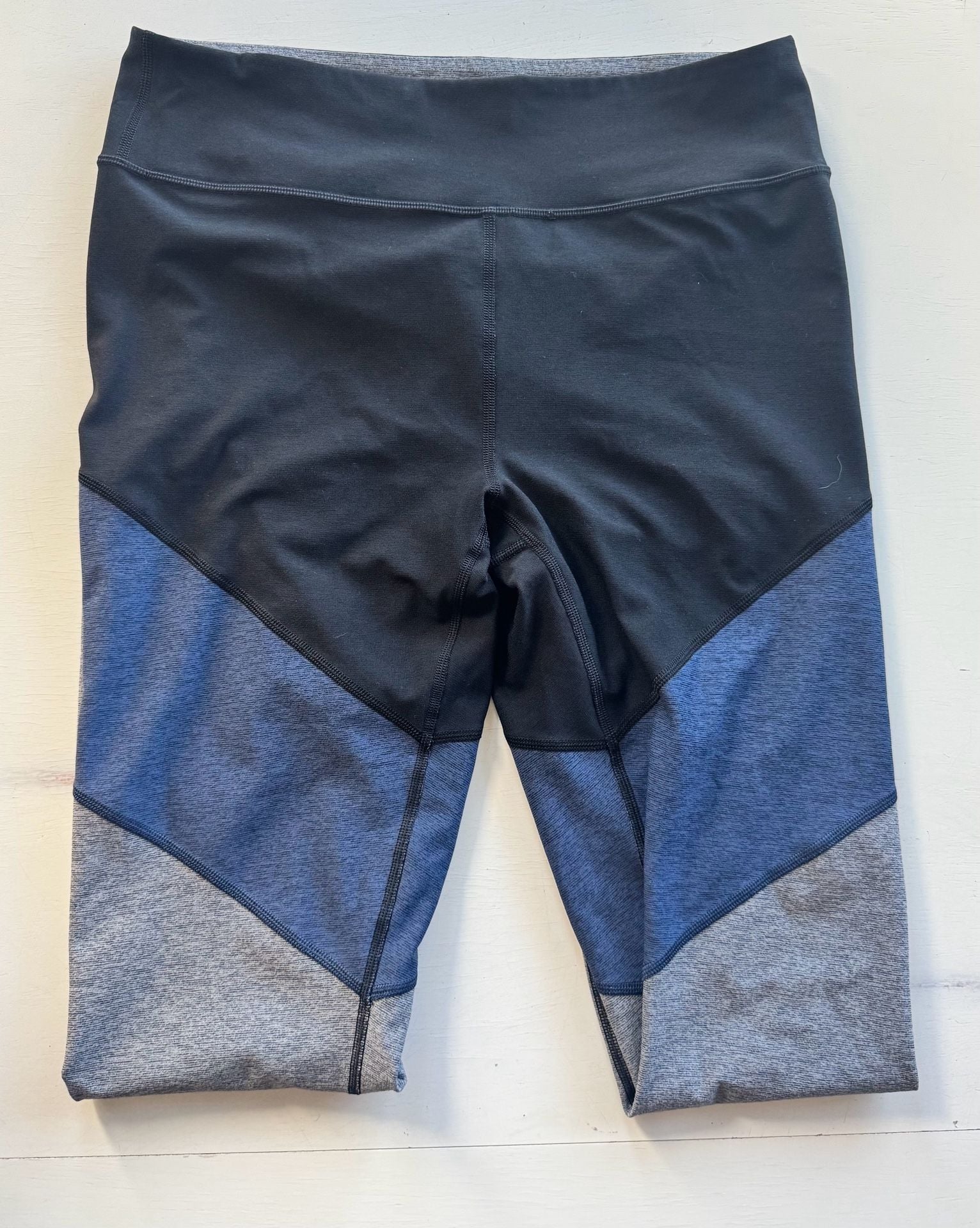 Outdoor Voices Leggings Size L Colorblock Athletic Pants 3