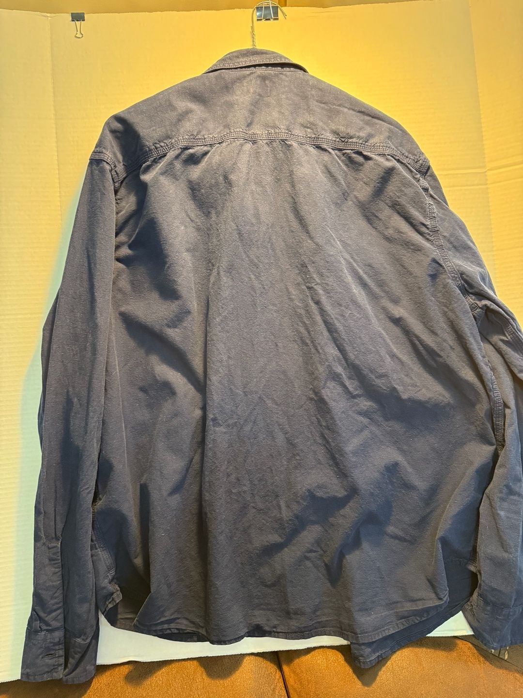 Lucky Brand Classic Fit Shirt Size XXL Blue Long Sleeve 4