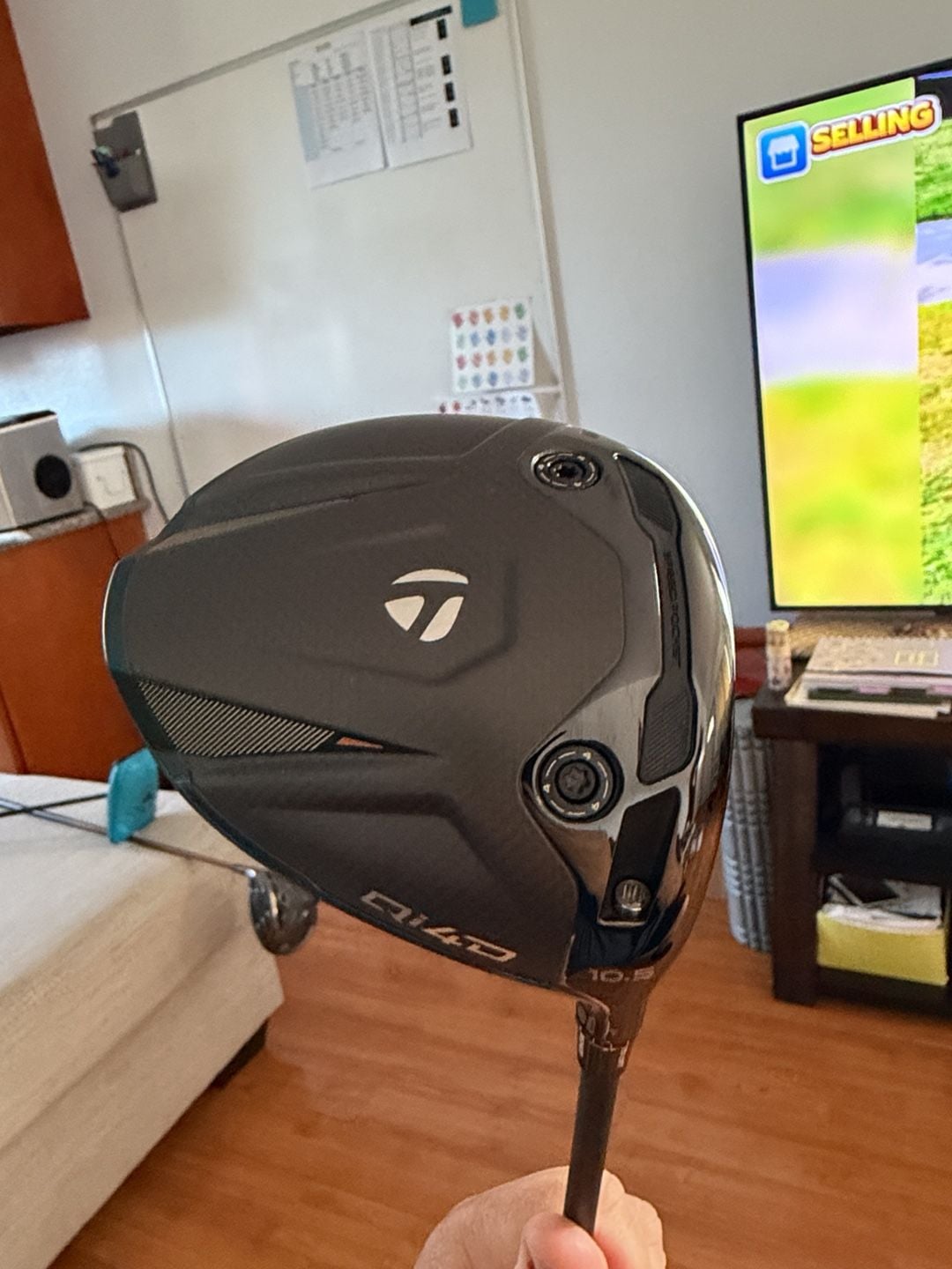 TaylorMade Qi4D Driver 10.5 Project X HZRDUS Black 60g Stiff Flex 1