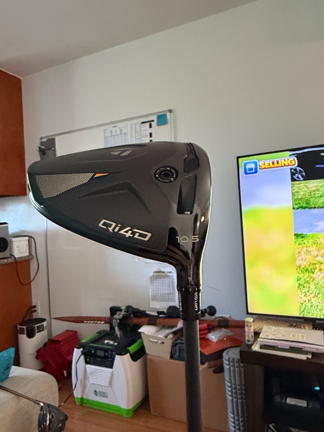 TaylorMade Qi4D Driver 10.5 Project X HZRDUS Black 60g Stiff Flex 2