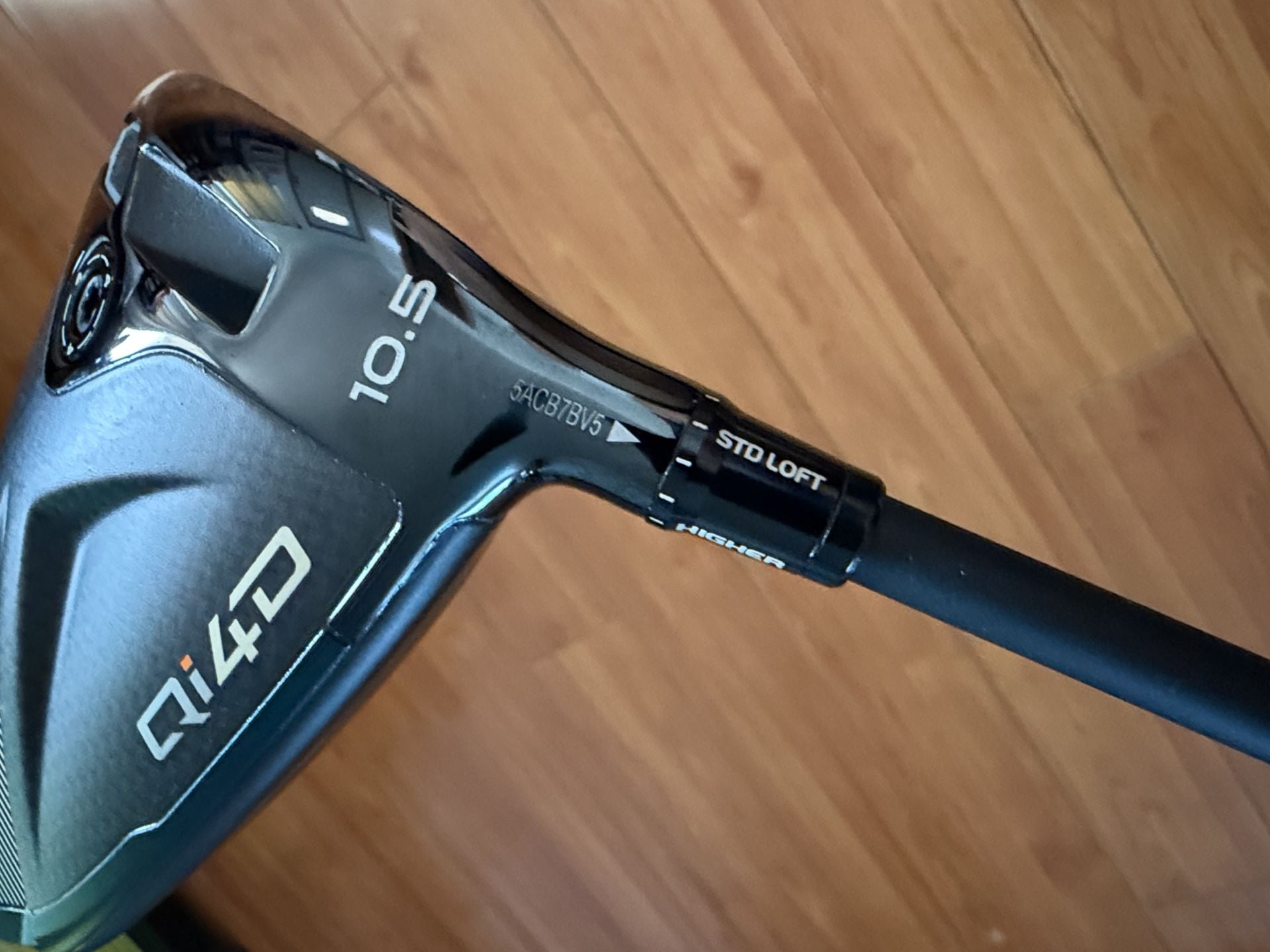 TaylorMade Qi4D Driver 10.5 Project X HZRDUS Black 60g Stiff Flex 5