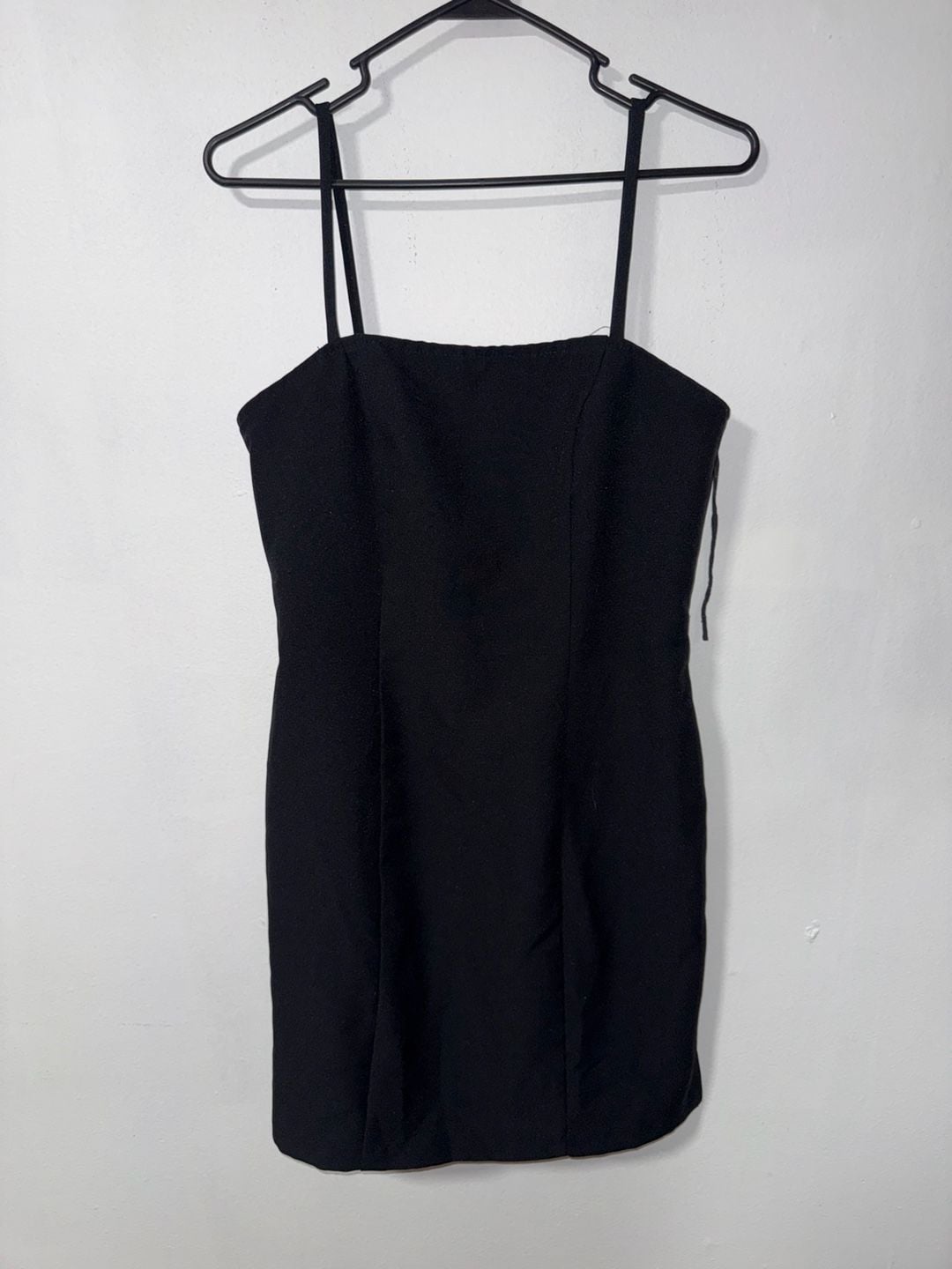 Vintage Black Cami Dress Size 9/10 2