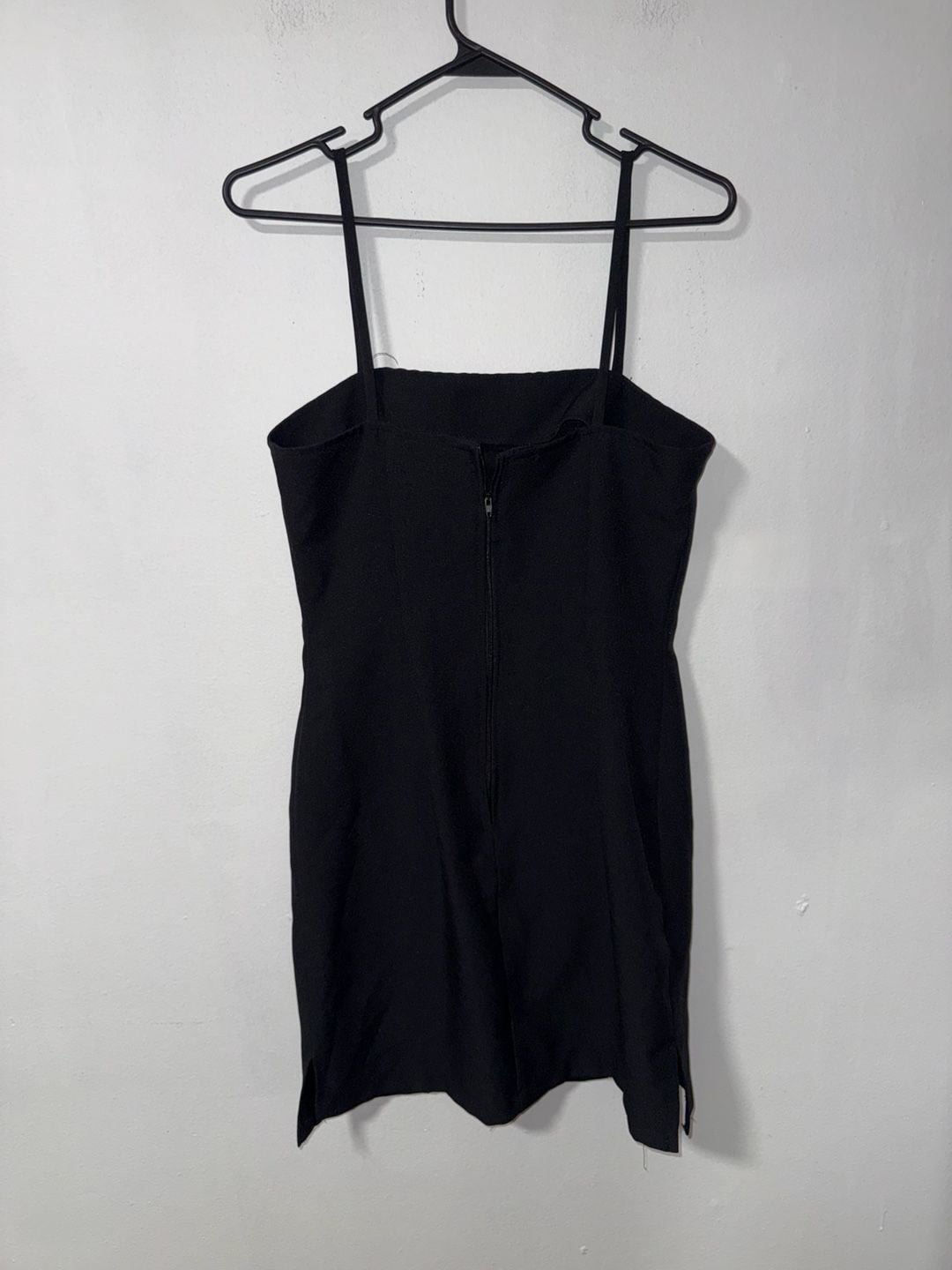 Vintage Black Cami Dress Size 9/10 3