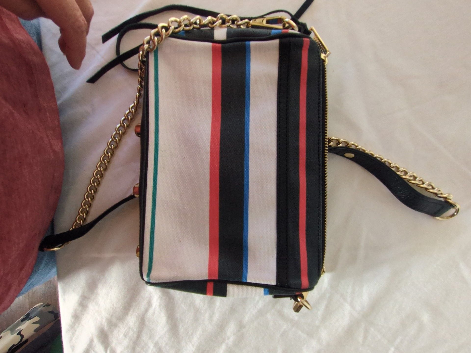 Rebecca Minkoff Stripe Crossbody Bag 4
