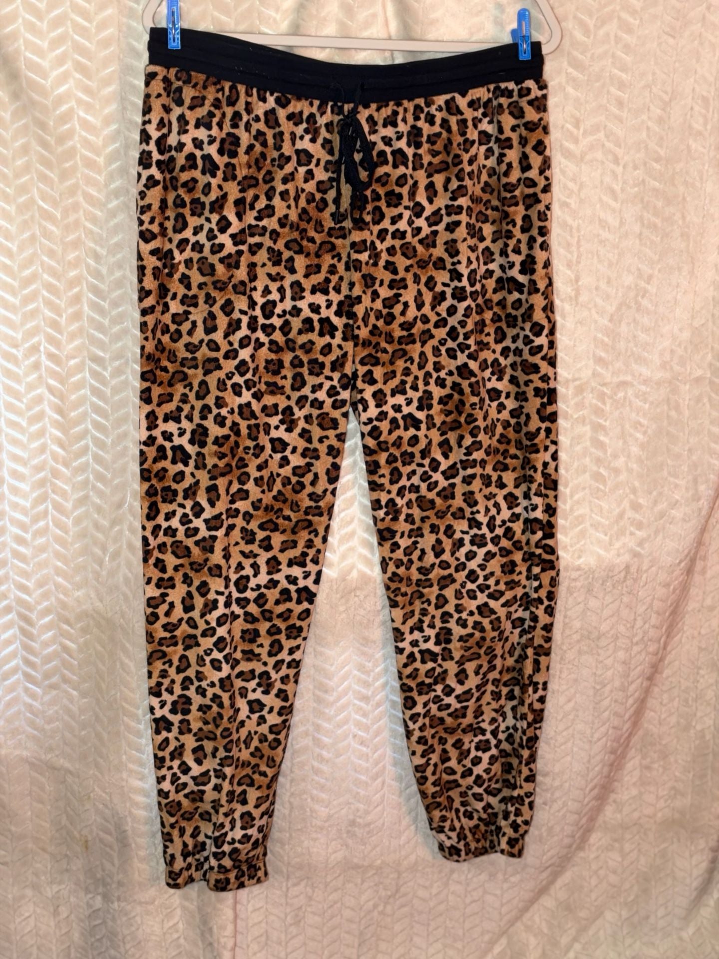 Secret Treasures Pajama Set Size L (12-14) Leopard Print 4