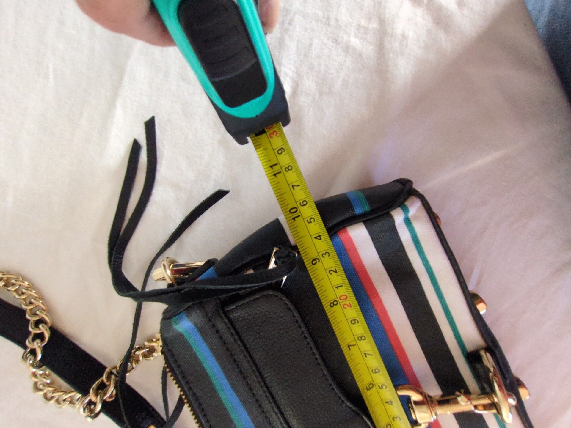 Rebecca Minkoff Stripe Crossbody Bag 6