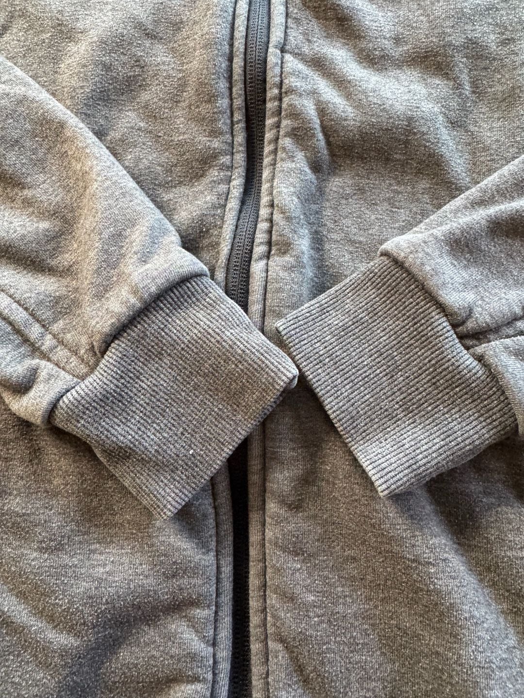 Rip Curl Anti Series Hooded Jacket Size S Gray Fleece Lined 3