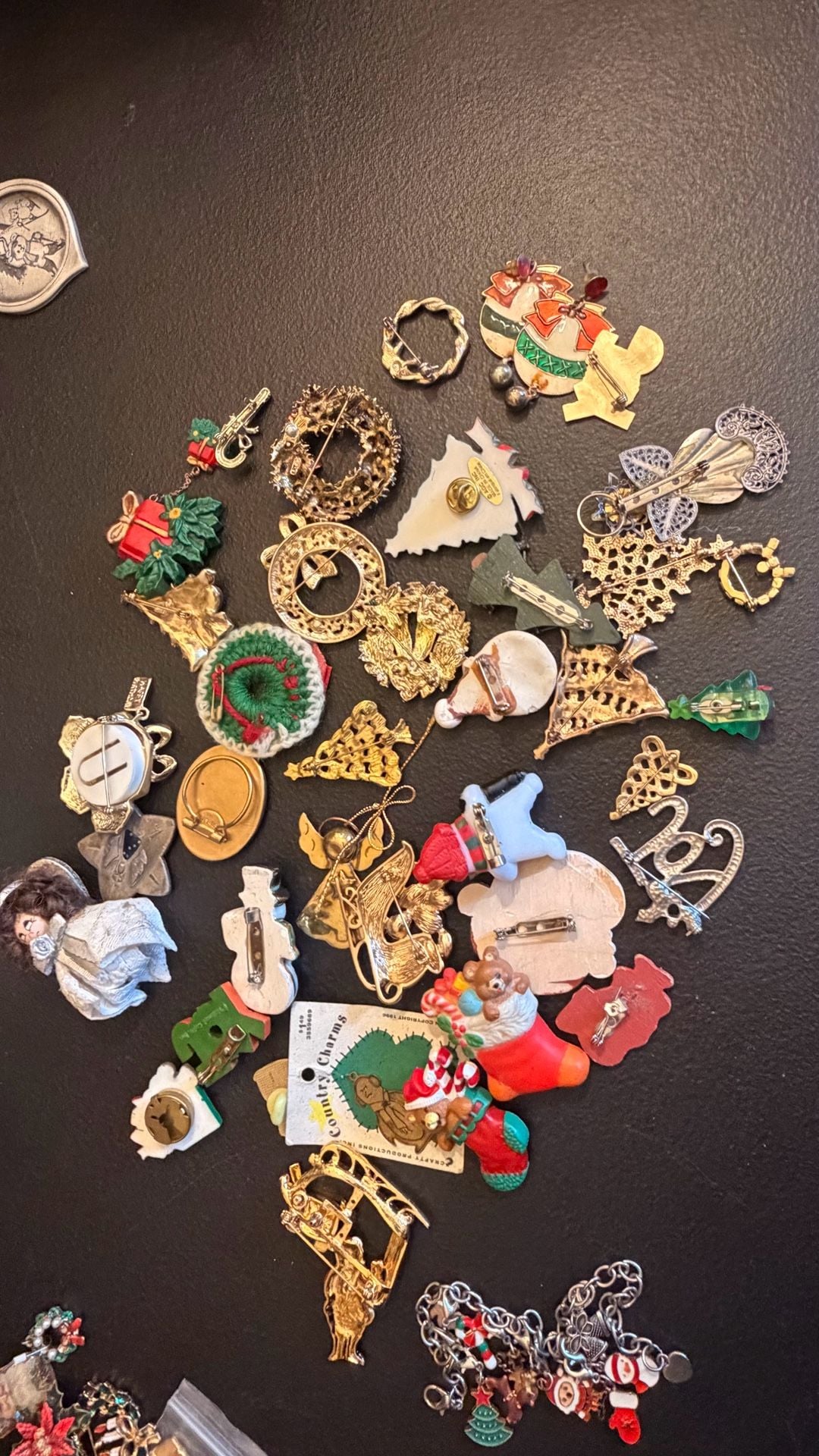 Vintage Christmas Jewelry Lot 9