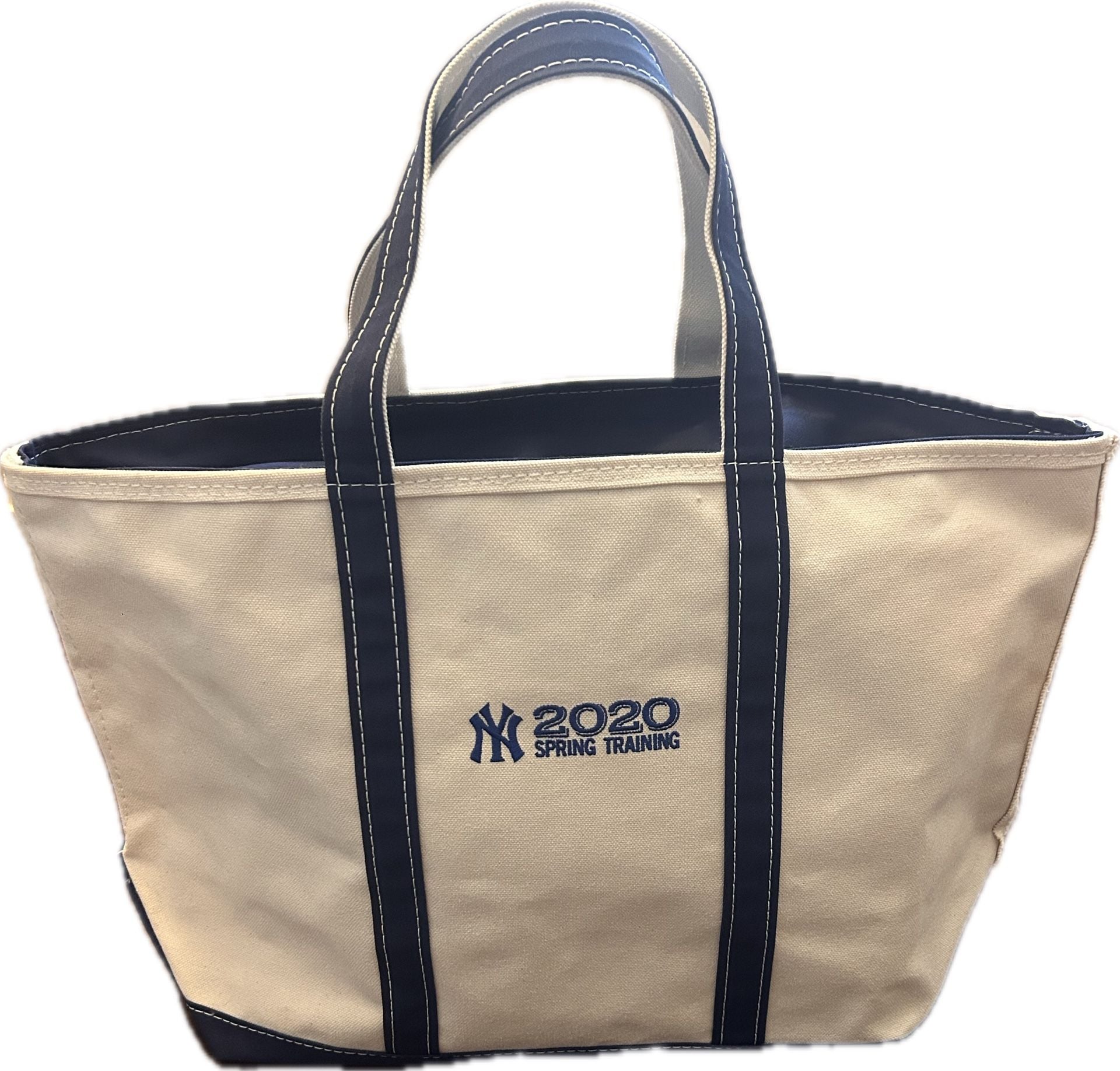 L.L.Bean XL Boat and Tote Rare Custom 2020 NY Yankees Exec VIP Gift w/ Letter 4