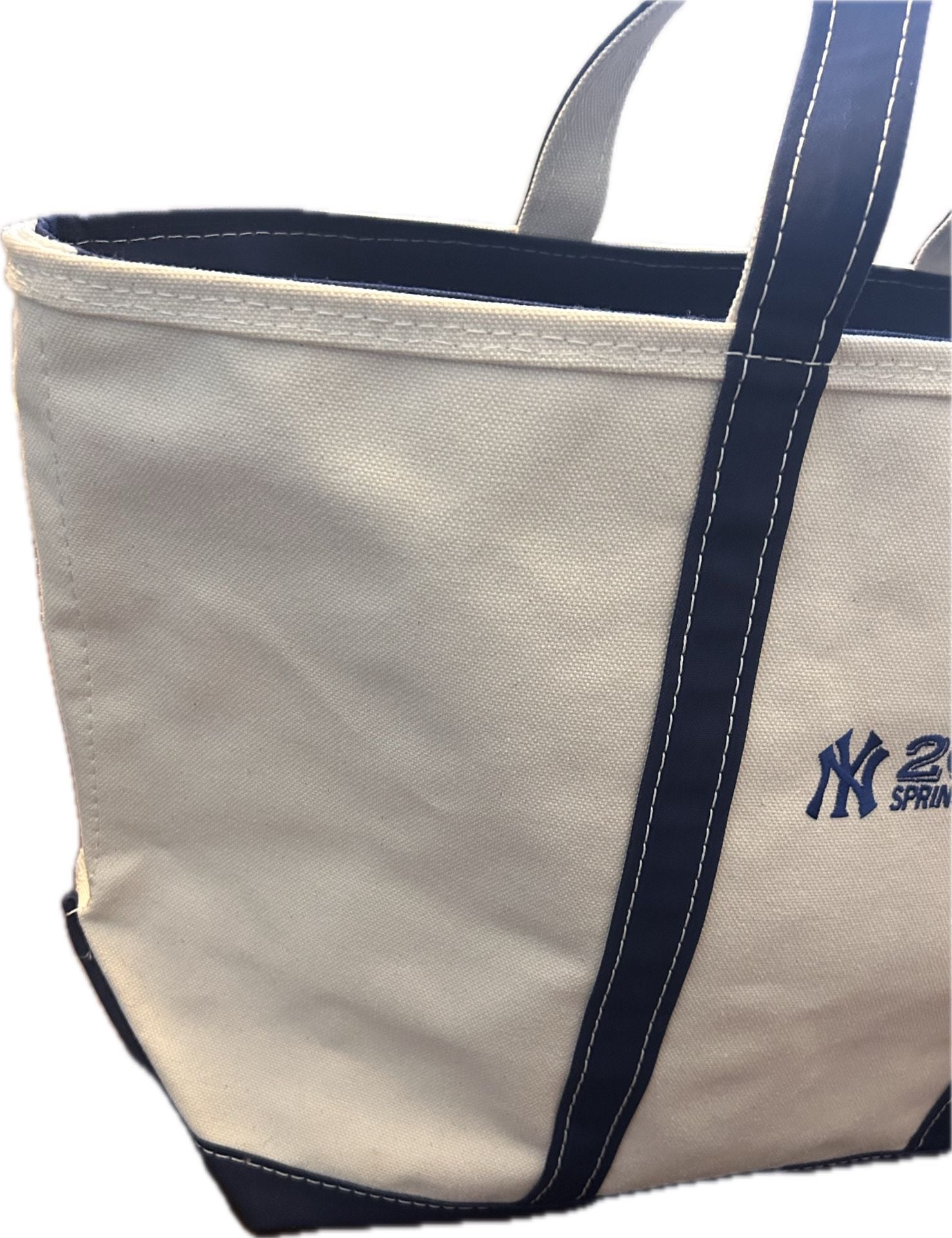 L.L.Bean XL Boat and Tote Rare Custom 2020 NY Yankees Exec VIP Gift w/ Letter 6