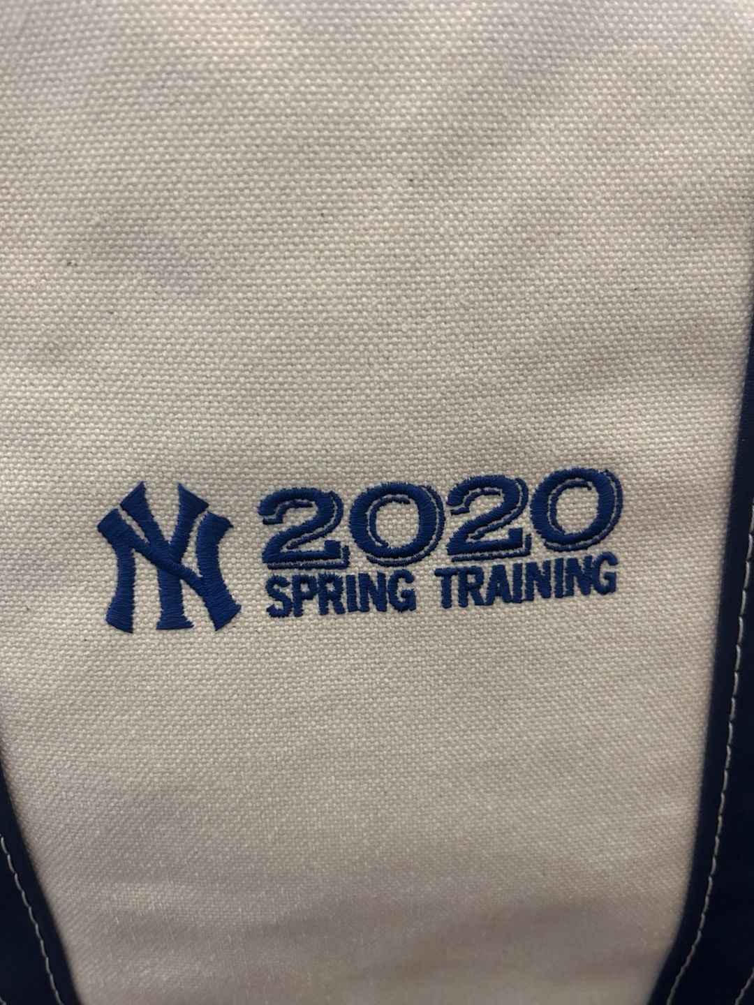 L.L.Bean XL Boat and Tote Rare Custom 2020 NY Yankees Exec VIP Gift w/ Letter 8