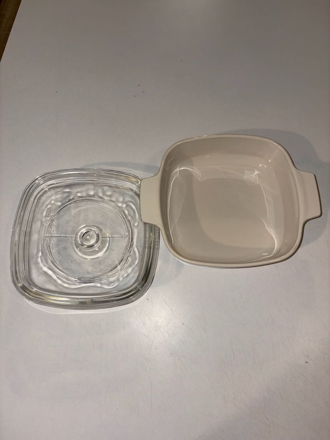 Corning Ware Forever Yours Casserole Dish 1 Liter Square Heart 2