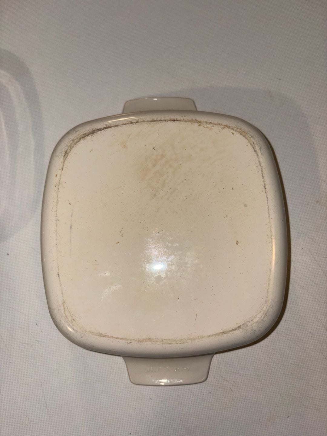 Corning Ware Forever Yours Casserole Dish 1 Liter Square Heart 3