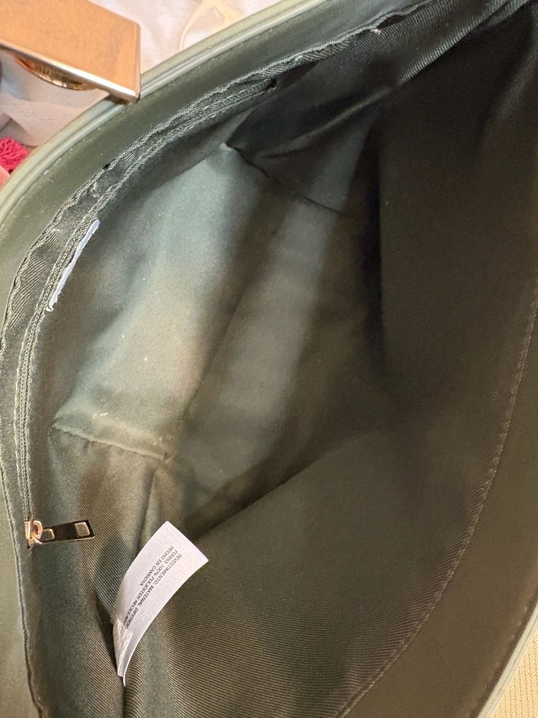 A New Day Olive Green Crossbody Bucket Bag 4