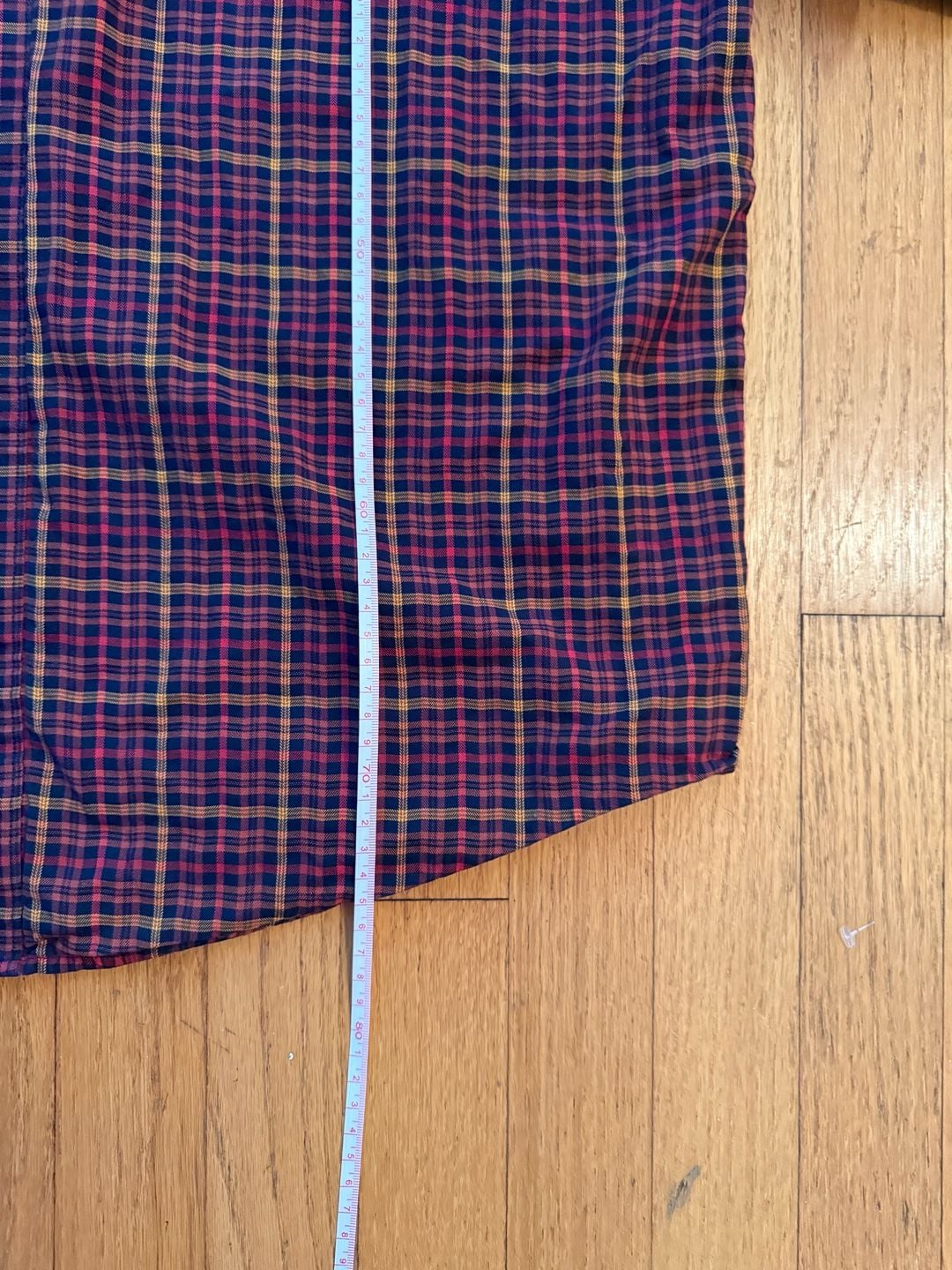 Patagonia Organic Cotton Plaid Long Sleeve Button Up Shirt 4