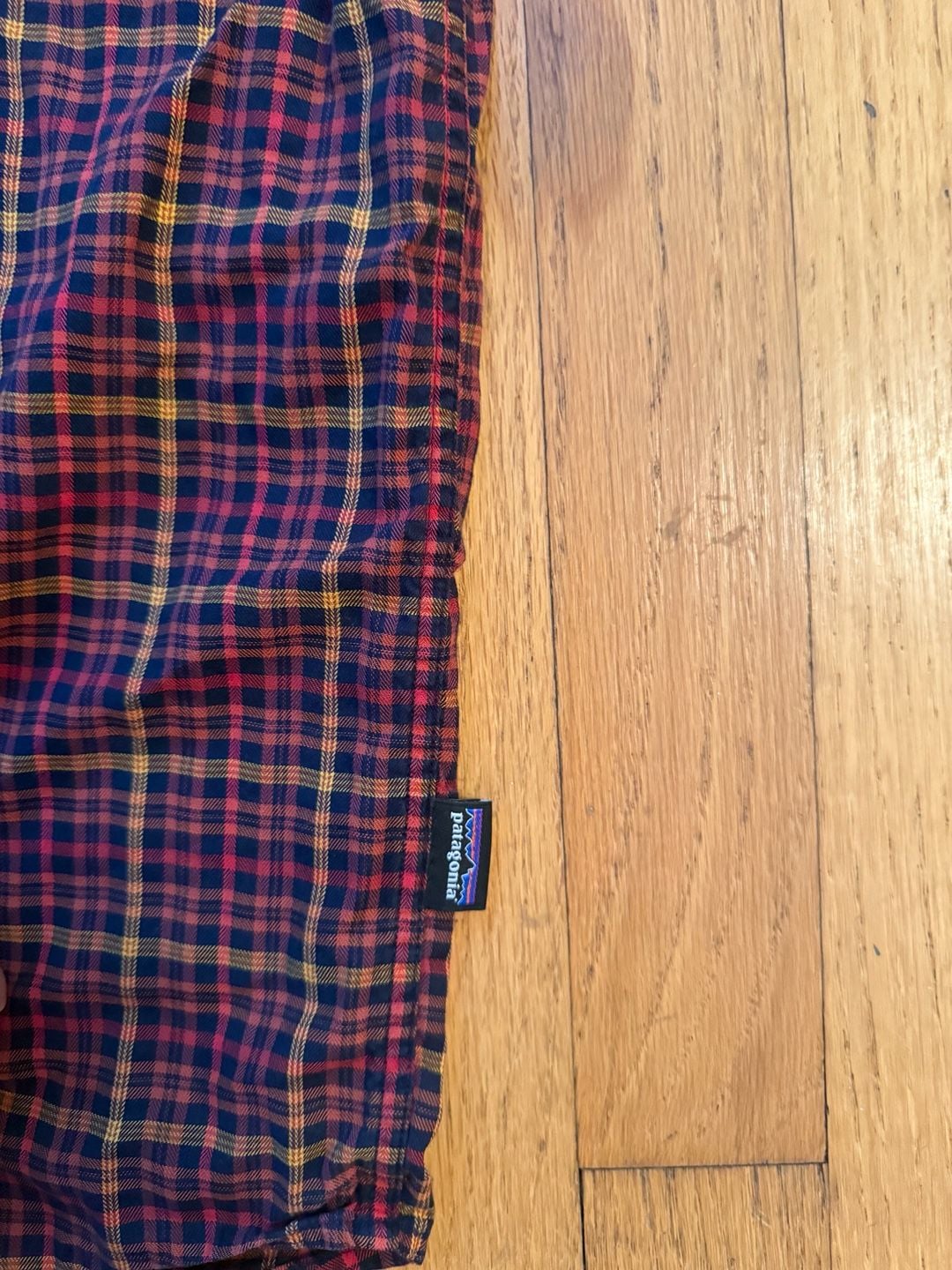 Patagonia Organic Cotton Plaid Long Sleeve Button Up Shirt 6