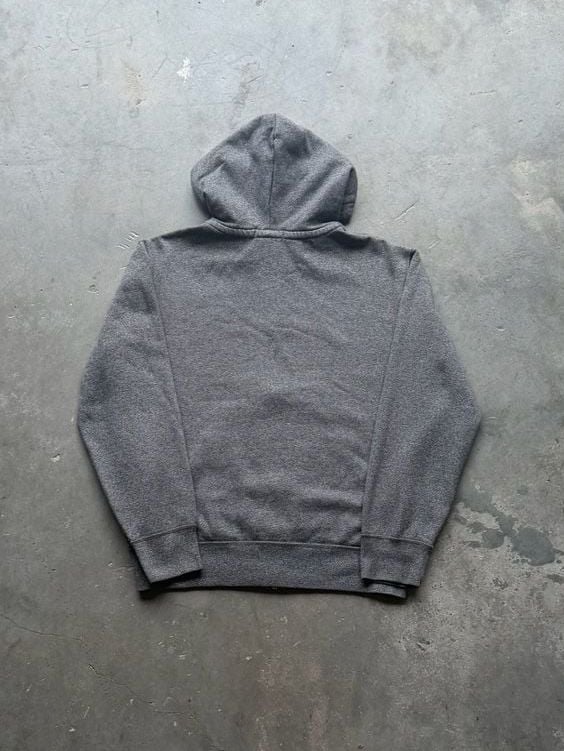 Polo Ralph Lauren Full Zip Hoodie Size M Grey Thermal Lined Hood 7
