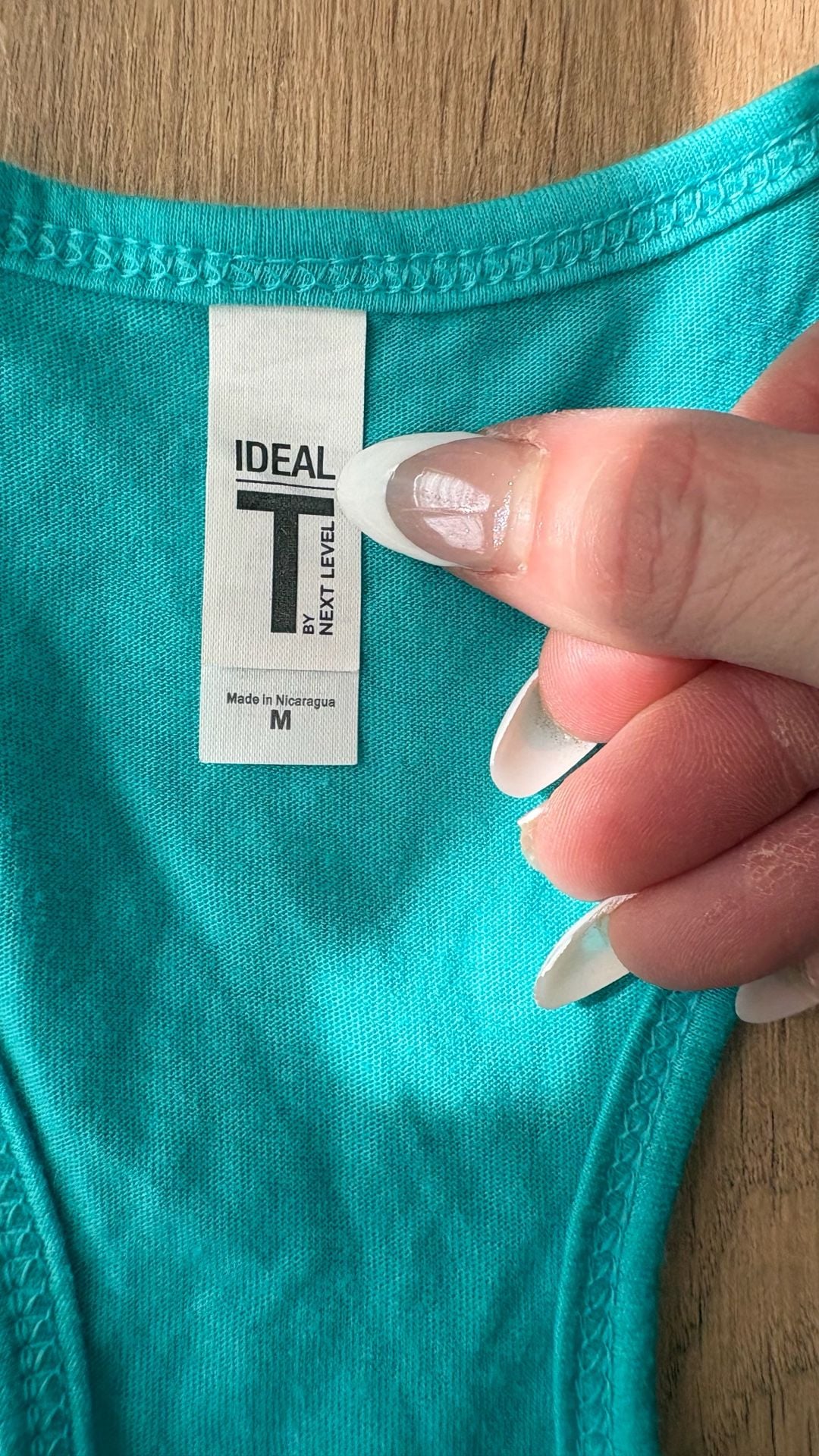 Next Level Apparel Rise and Grind Sunshine Racerback Tank Top Size M 3
