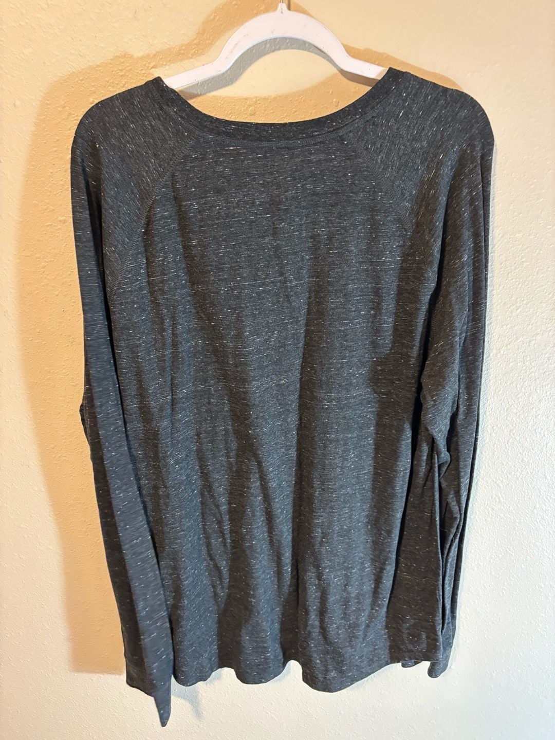 Goodfellow & Co Long Sleeve Henley Size XL Charcoal Heather 3