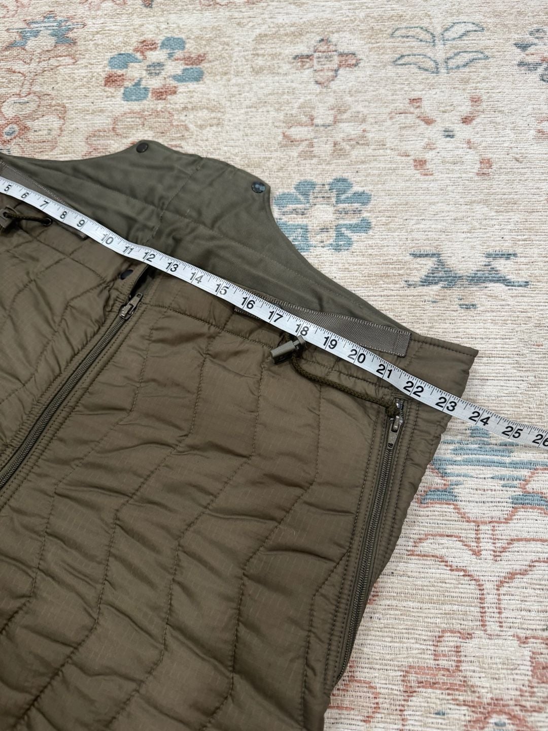 Vintage 2001 German Military Quilted Liner Pants Gorpcore Olive 56/58 XL 6