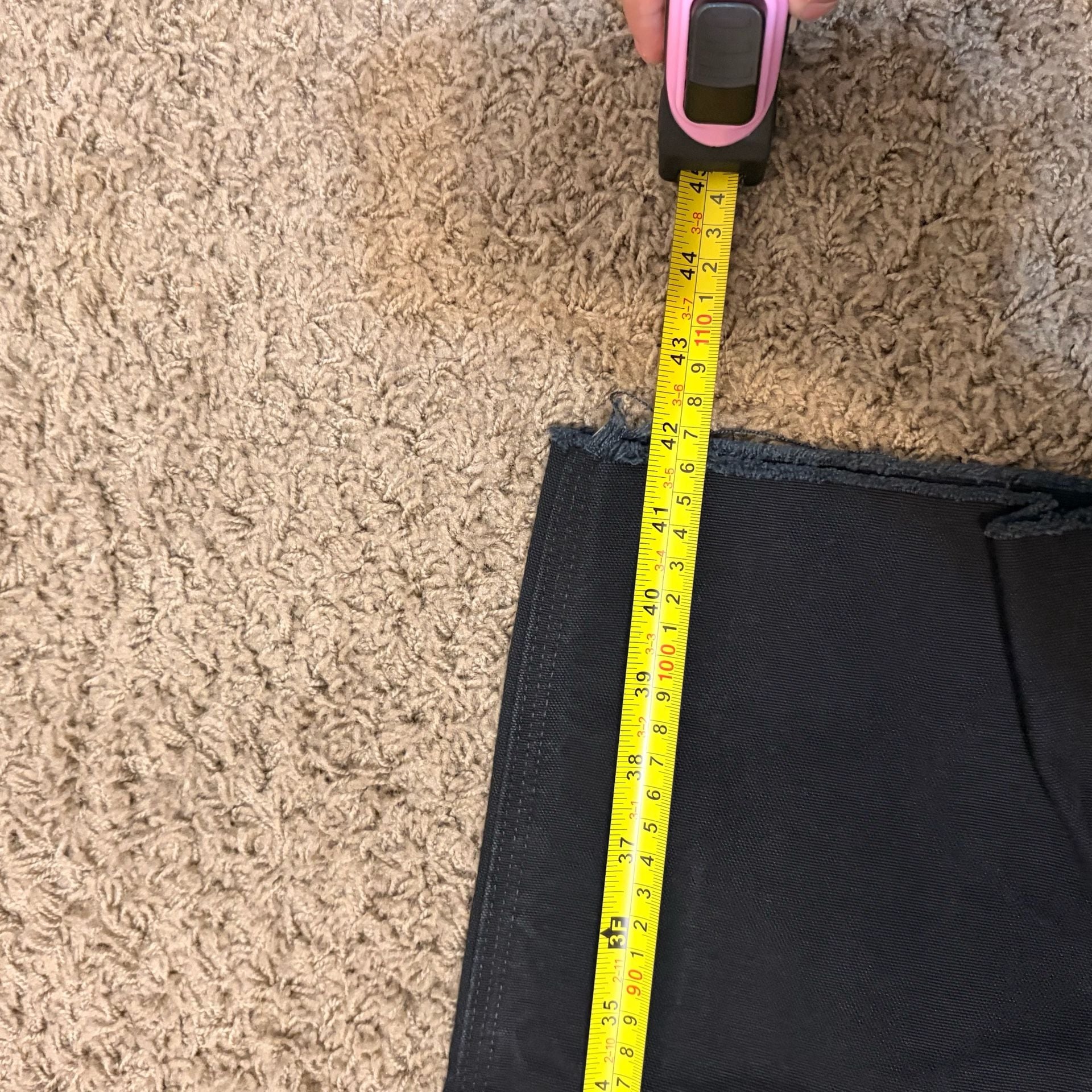 Carhartt Double Knee Loose Fit Work Pants Size 34x34 Black 8