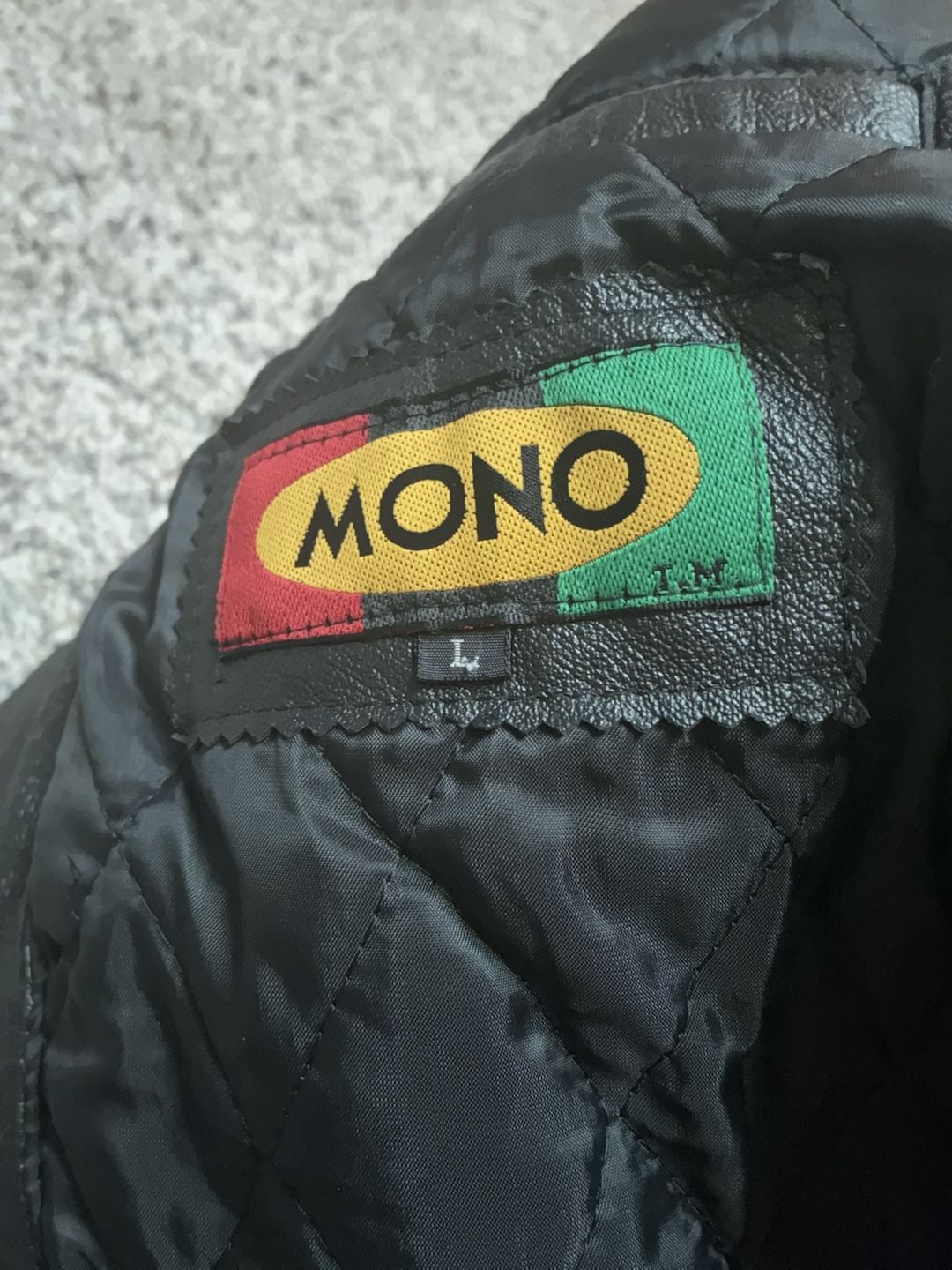Vintage Leather Jacket Black 4