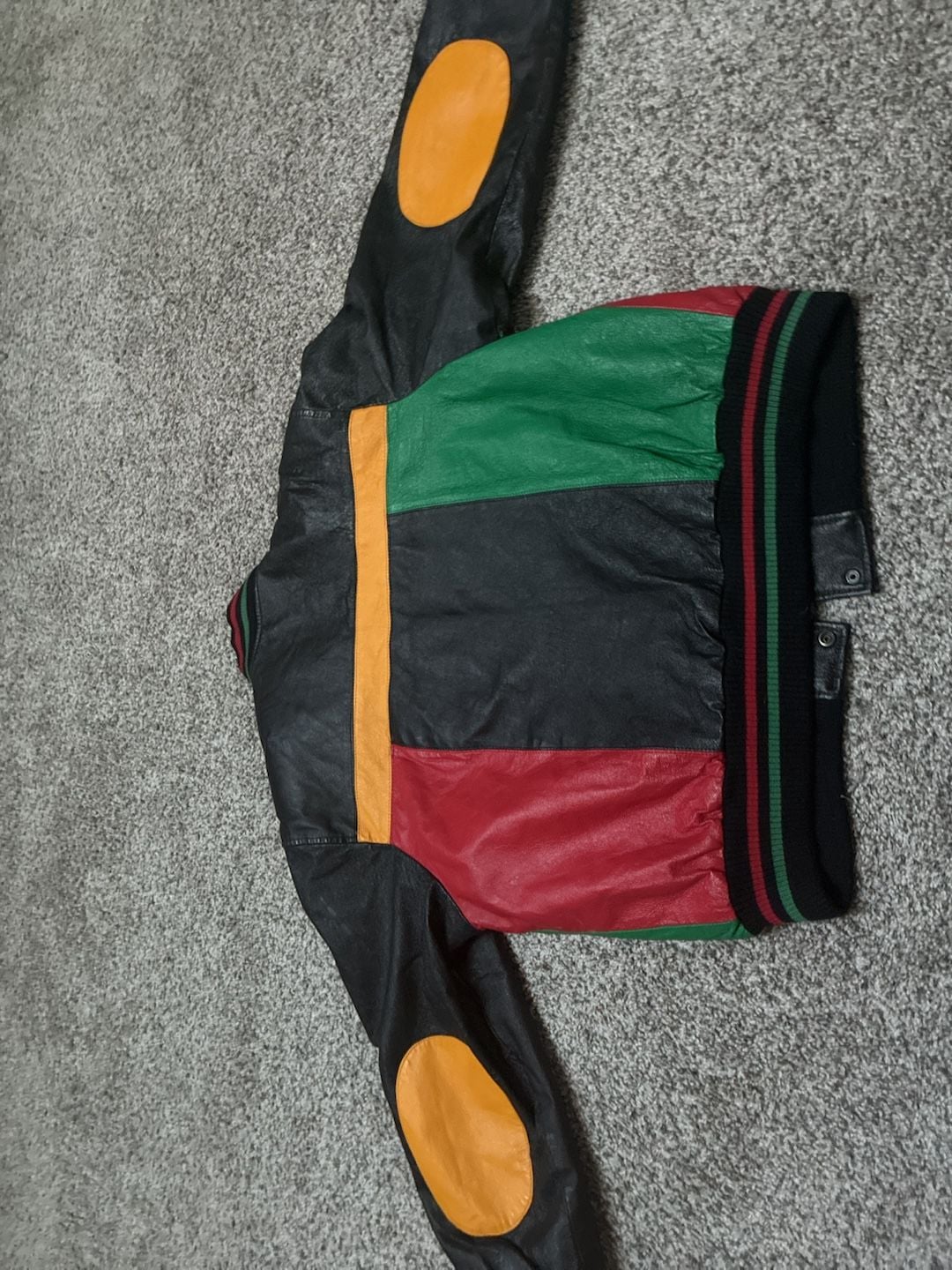 Vintage Leather Jacket Black 5