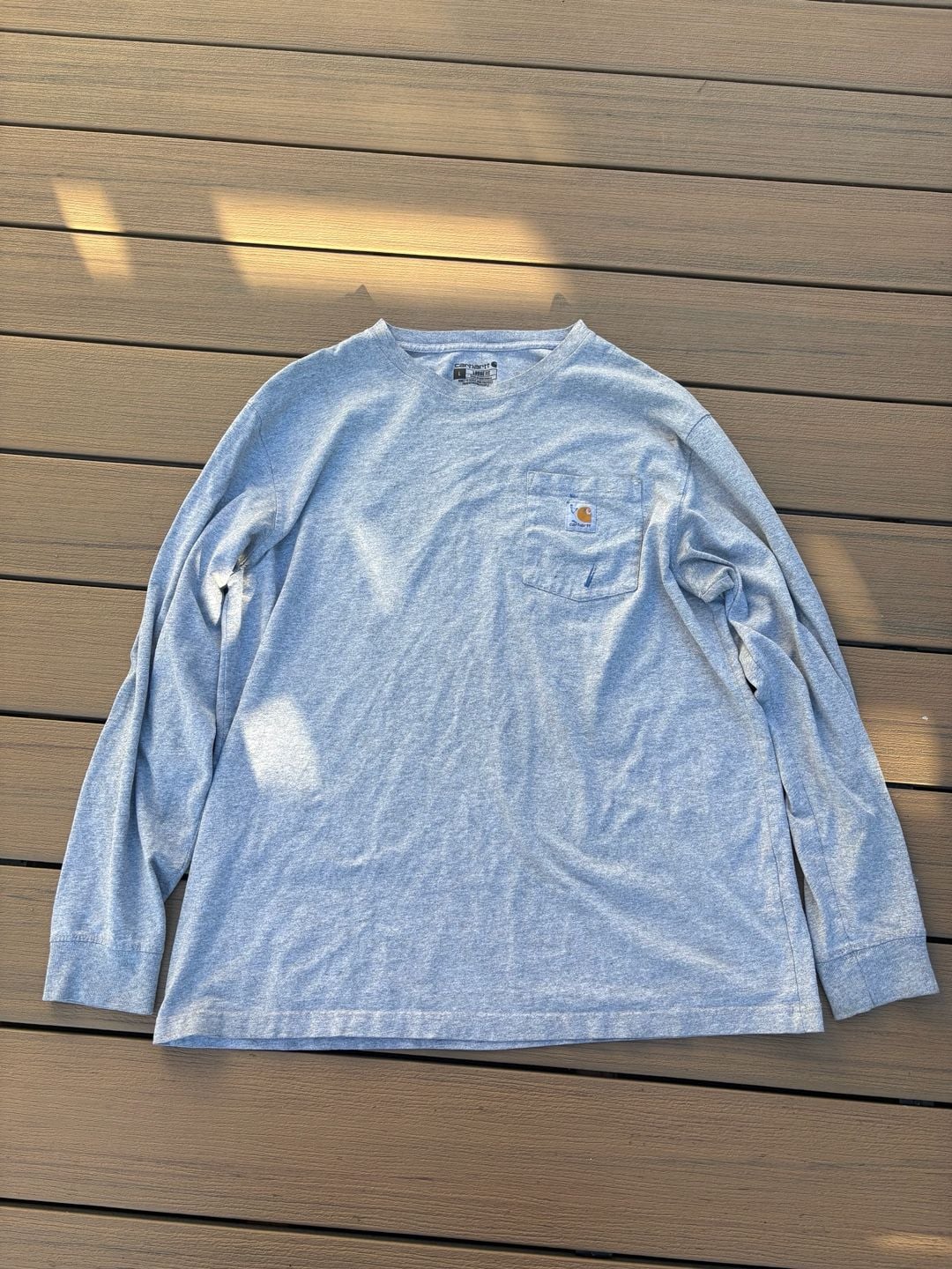 Men's Force Long Sleeve Moisture Wicking Pocket T-Shirt 2