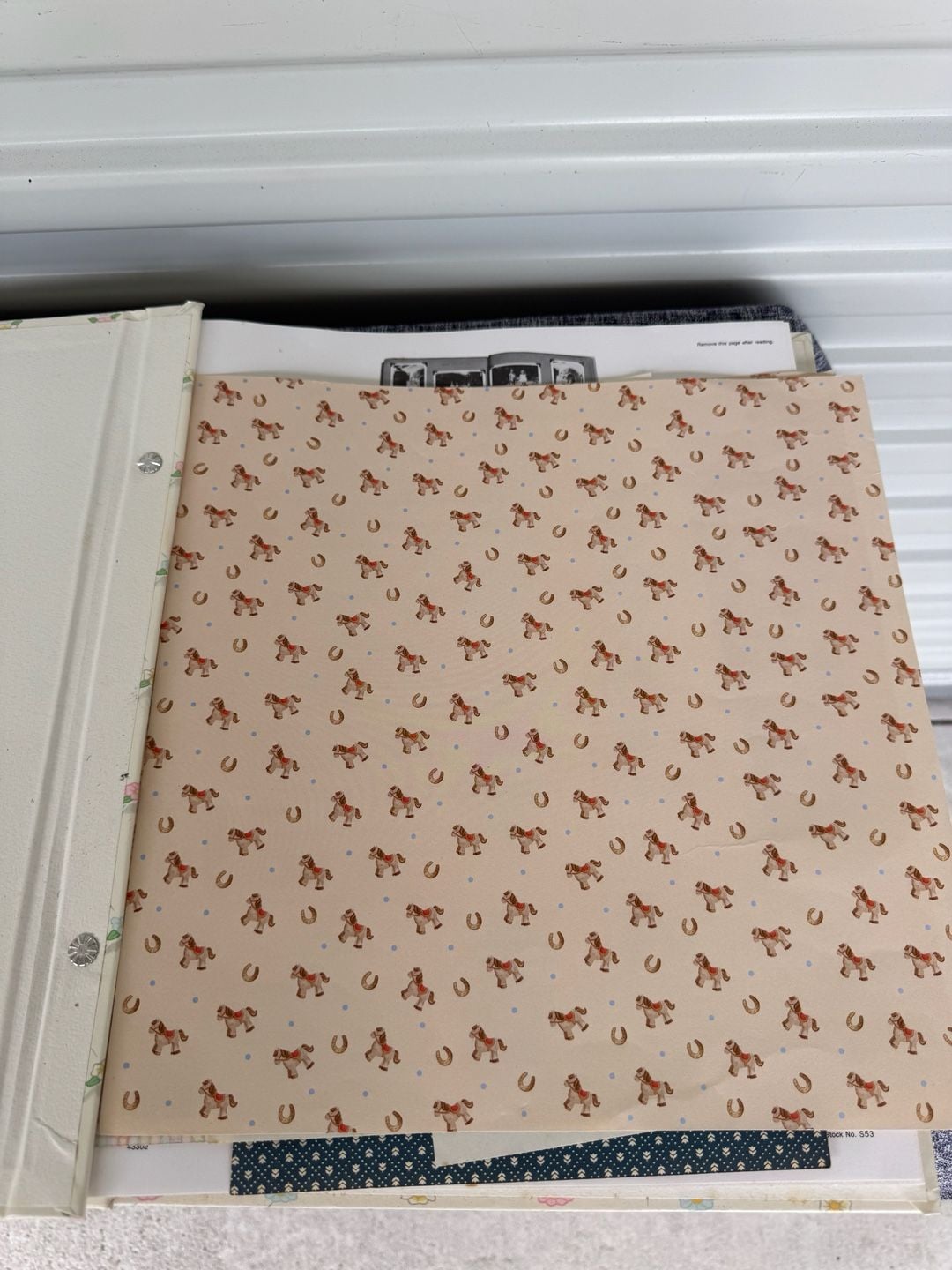 C.R. Gibson Bambi Disney Babies Classic Scrapbook Photo Album In Box 5