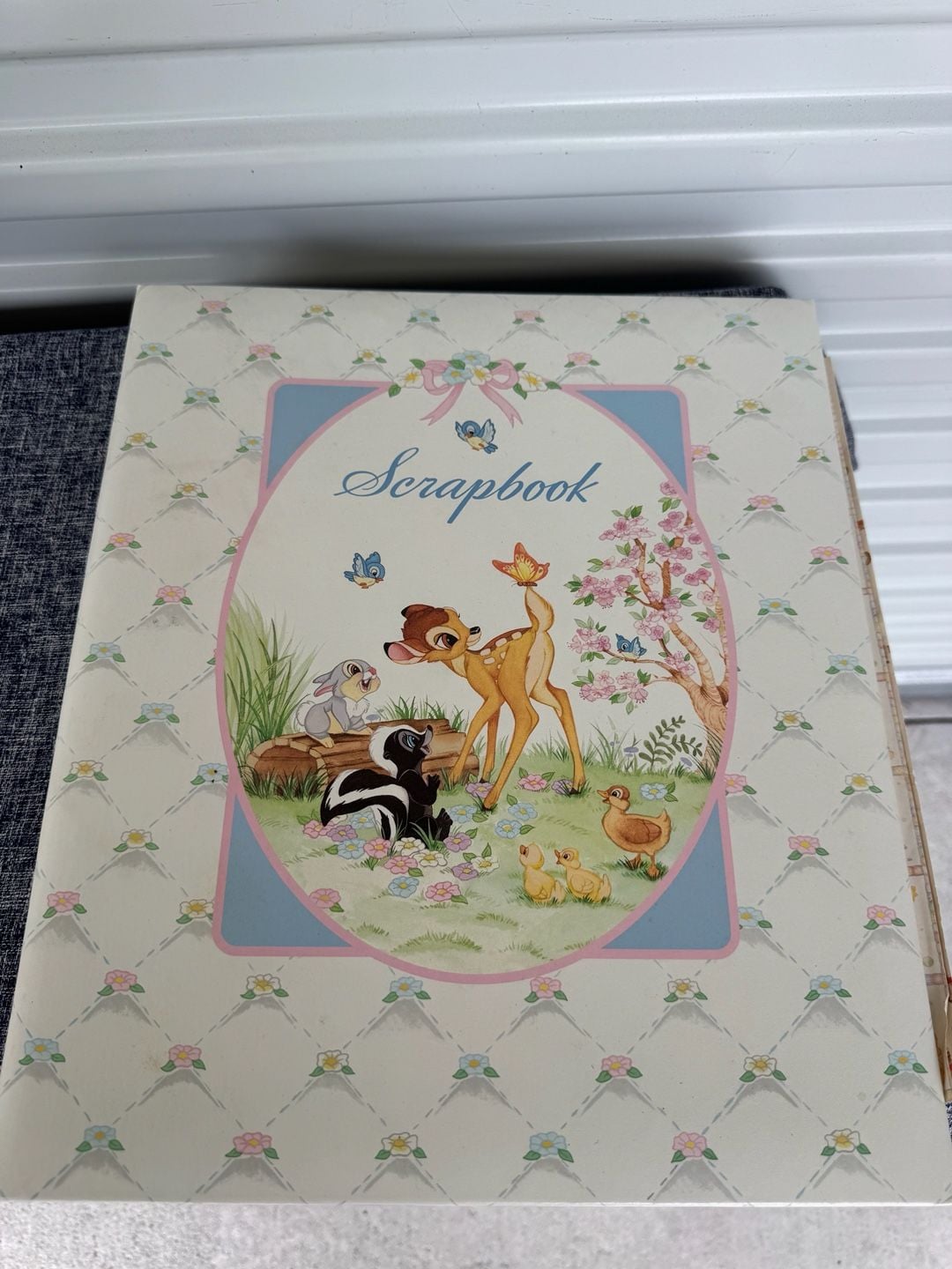 C.R. Gibson Bambi Disney Babies Classic Scrapbook Photo Album In Box 7