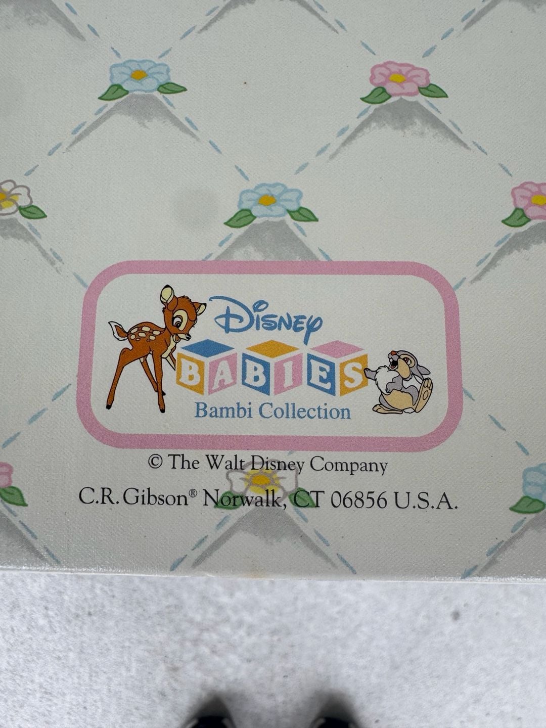 C.R. Gibson Bambi Disney Babies Classic Scrapbook Photo Album In Box 9