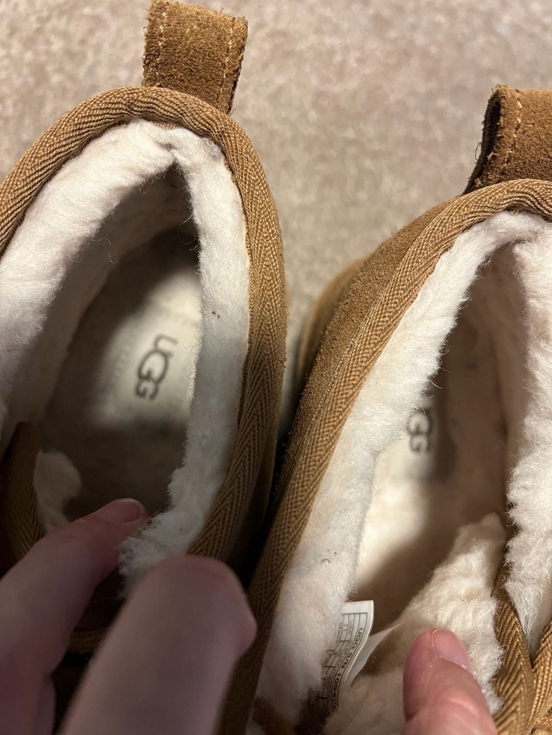 UGG Neumel Boots Chestnut Size 11 Brown Suede 5