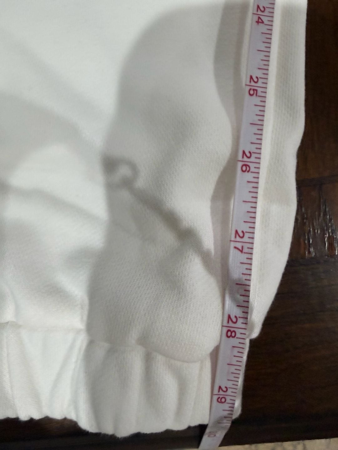 RtA Men’s Medium White Racing Graphic Joggers Pit Crew Sweatpants With Tags 8