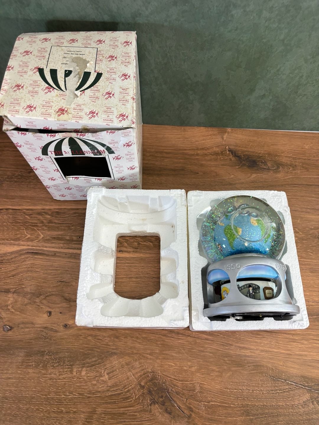 Vintage Lord & Taylor The Millennium Snow Globe 2