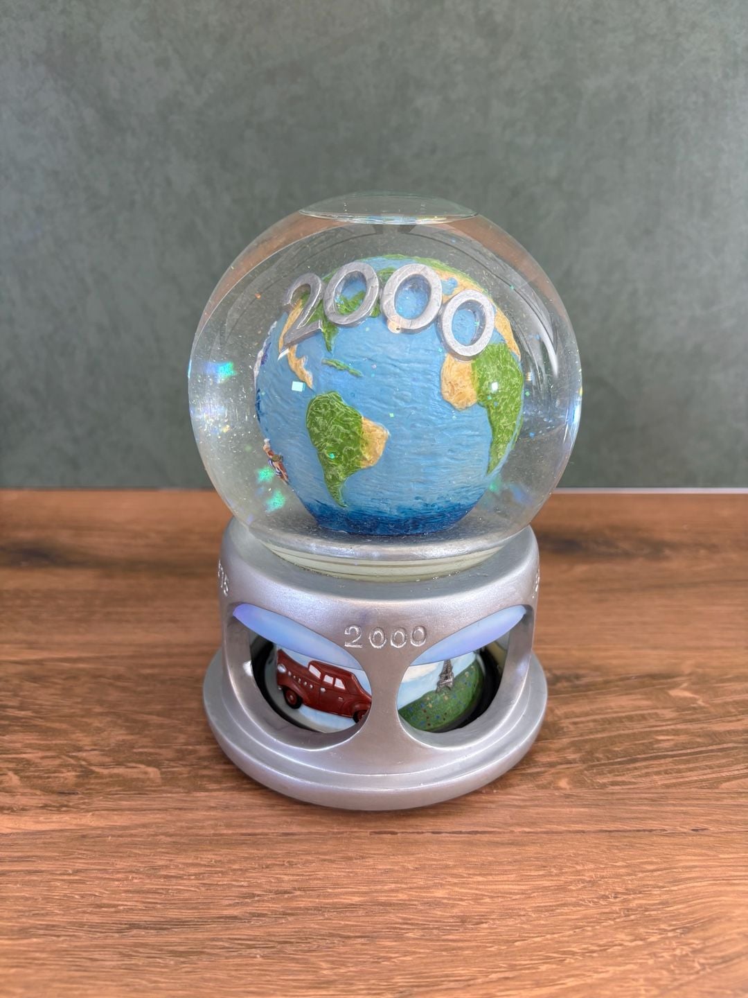 Vintage Lord & Taylor The Millennium Snow Globe 4