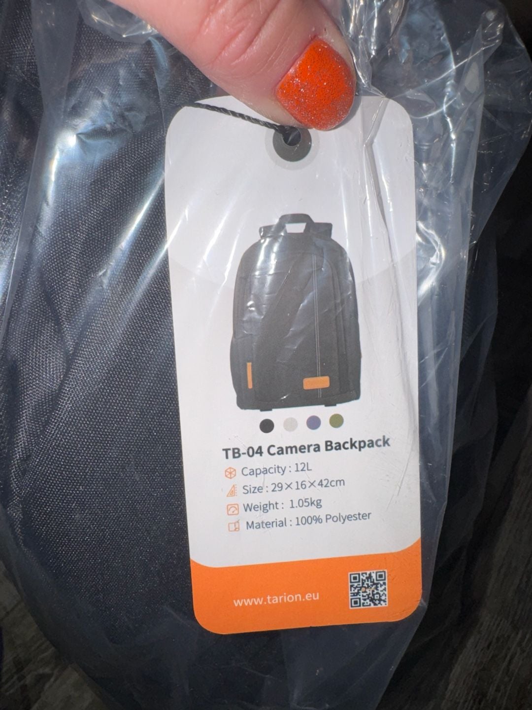 TARION TB-04 Camera Backpack 12L Black 10