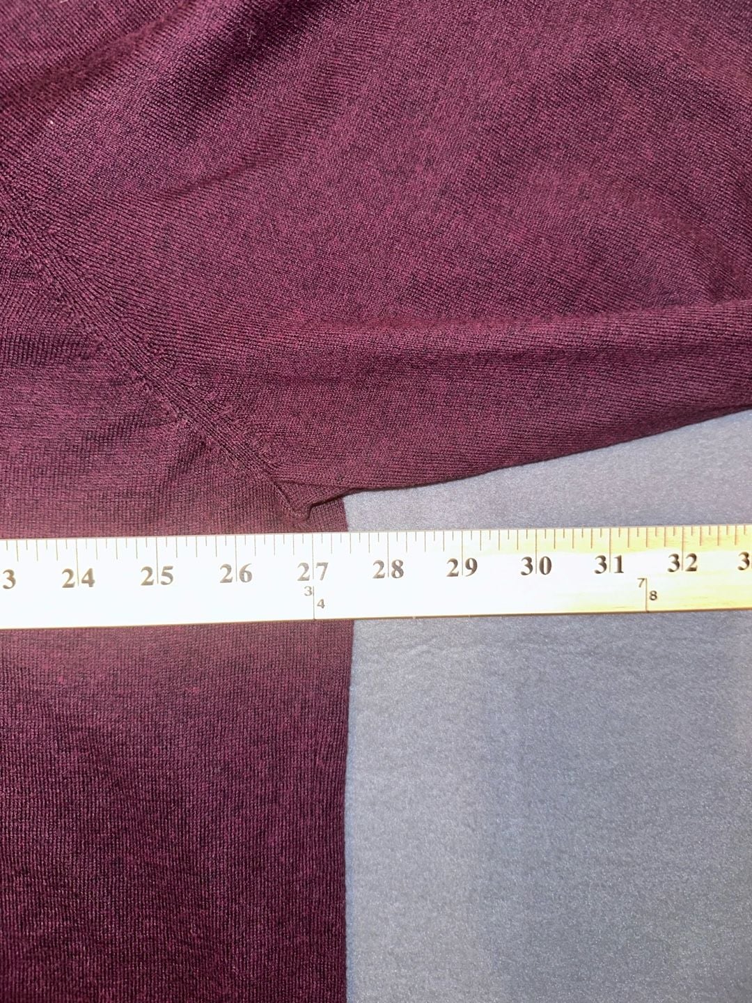 Sonoma Goods For Life Sweater Size 3XB Burgundy Crewneck Pullover 5