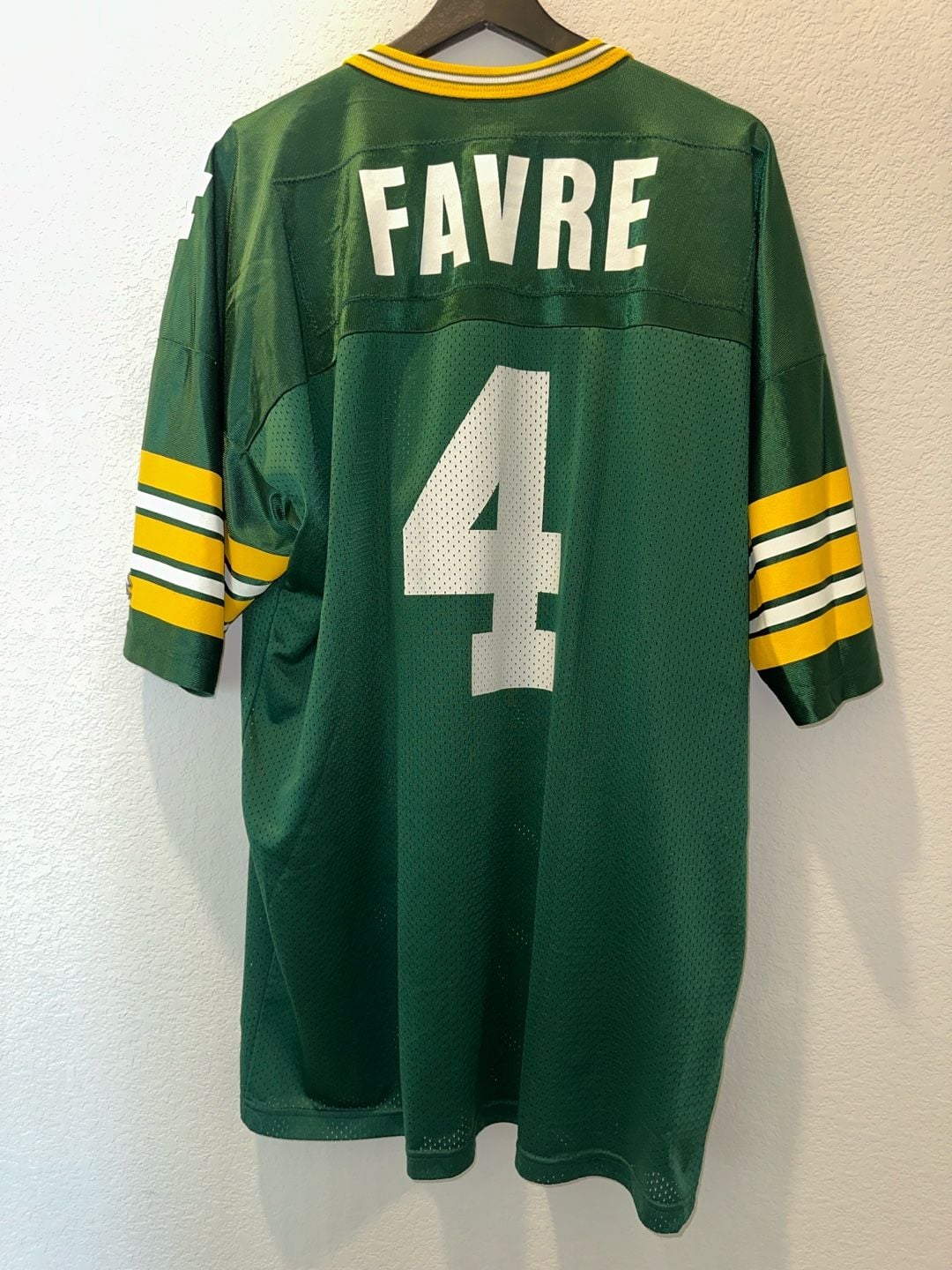 Champion Green Bay Packers Brett Favre 4 Size 52 Jersey 3