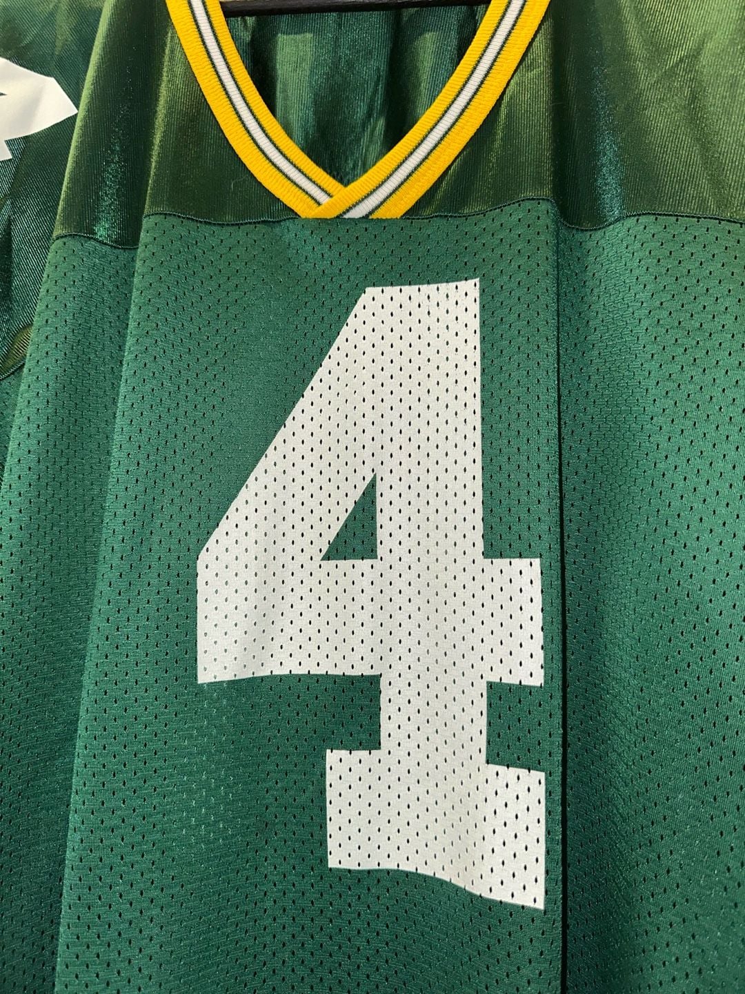 Champion Green Bay Packers Brett Favre 4 Size 52 Jersey 4