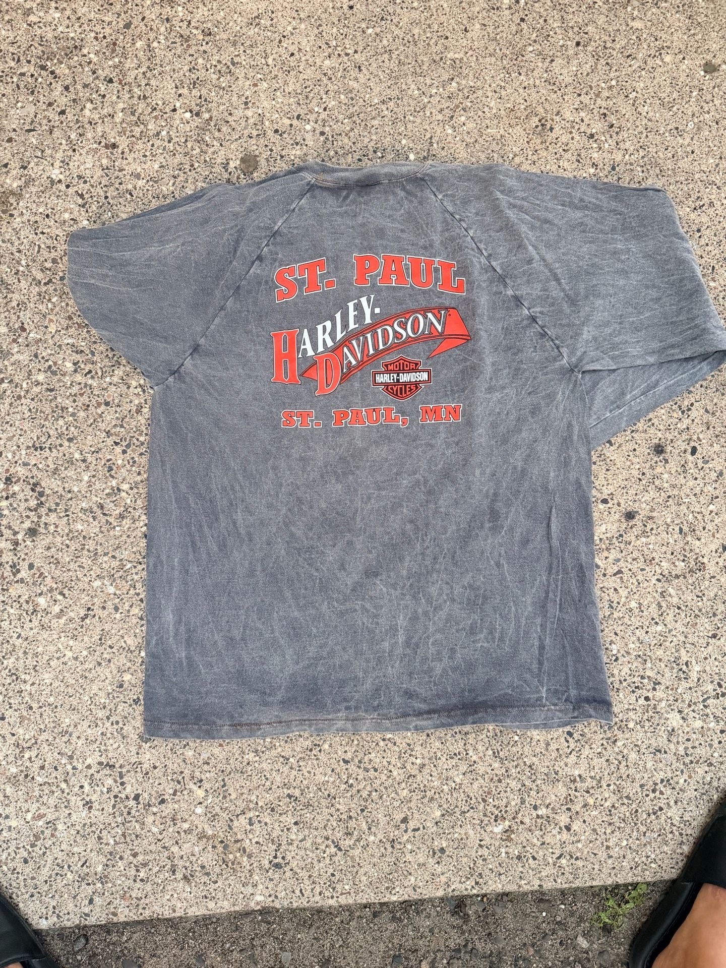 Harley-Davidson Long Sleeve Shirt XL St. Paul MN Vintage 2000 3