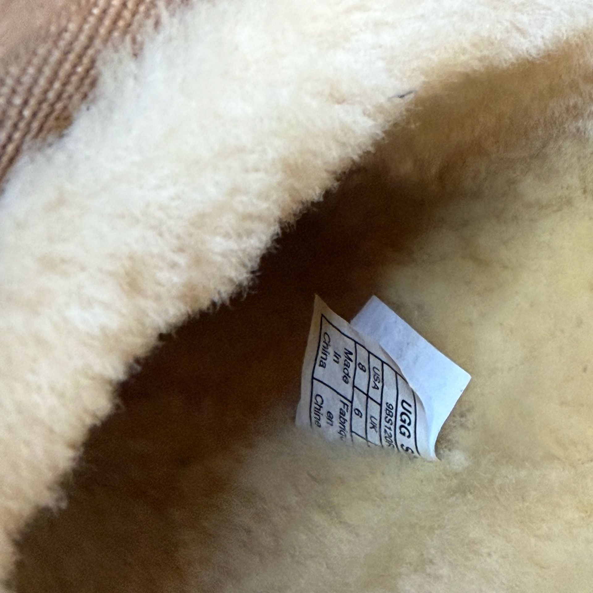 Ugg Classic Short Boots Size 8 Chestnut Brown Suede 4