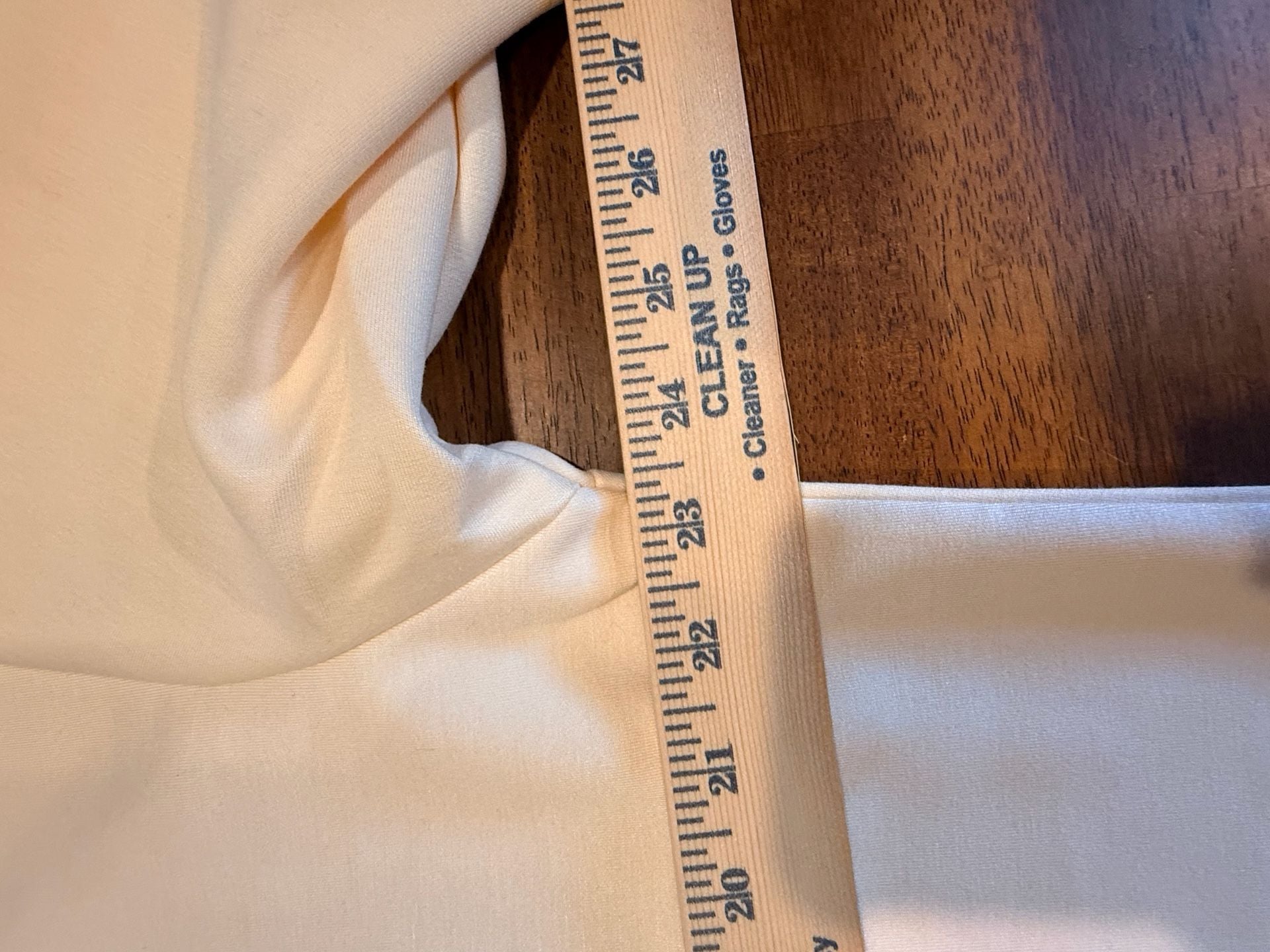 Anrabess Quarter Zip Sweatshirt Size L Ivory Oversized Lapel Collar Pullover 7